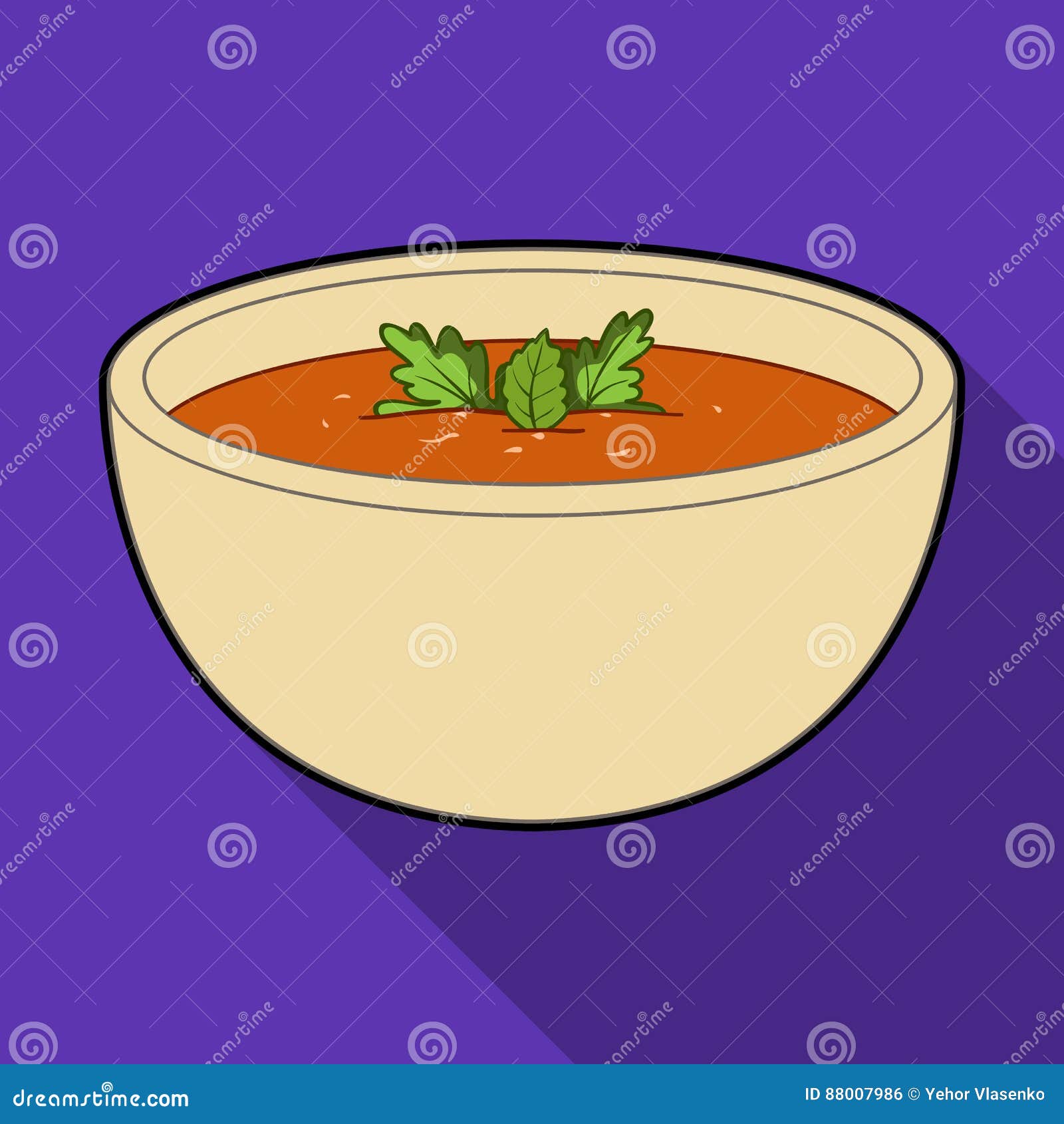 Tureen фарфора с супом Вегетарианское суппюре тыквы Вегетарианские