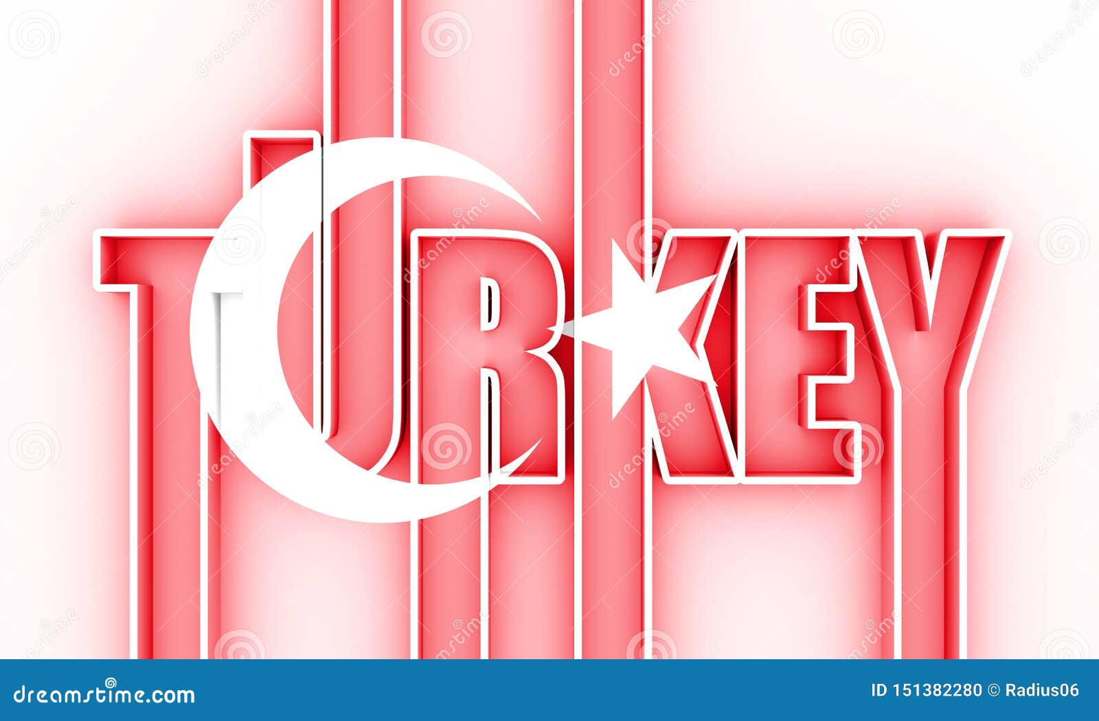 Turkey country name. stock illustration. Illustration of message