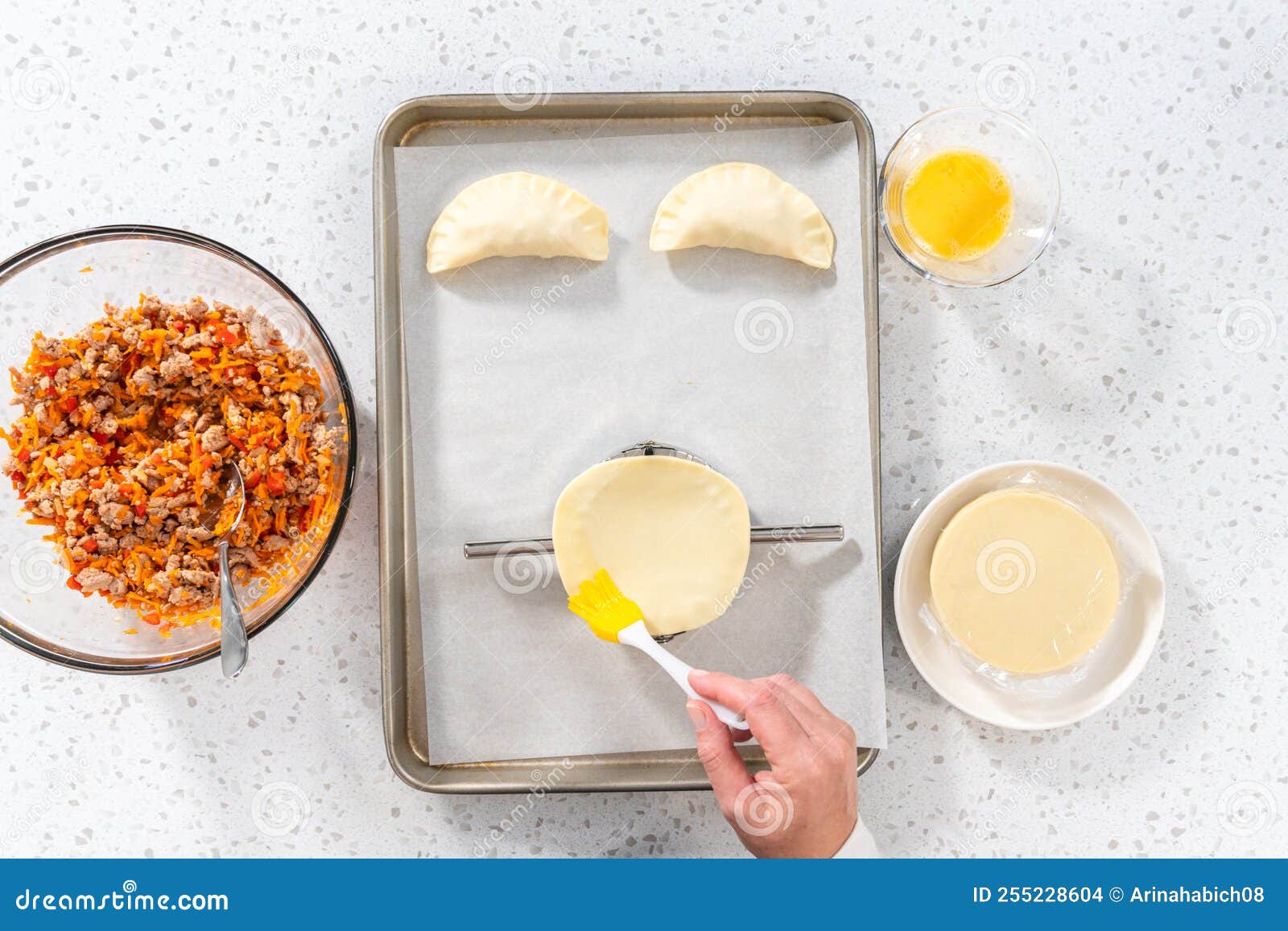 Turkey empanadas stock photo. Image of pastries, empanada 255228604