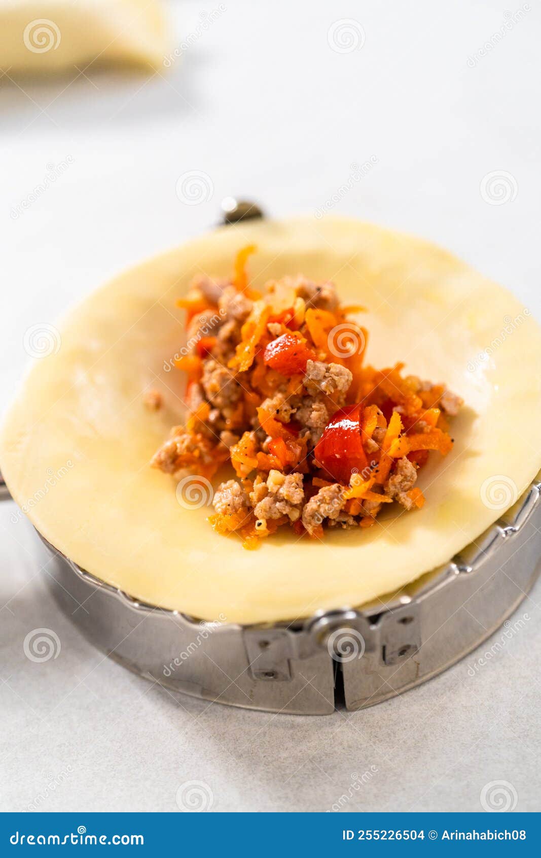 Turkey empanadas stock photo. Image of baking, empada 255226504