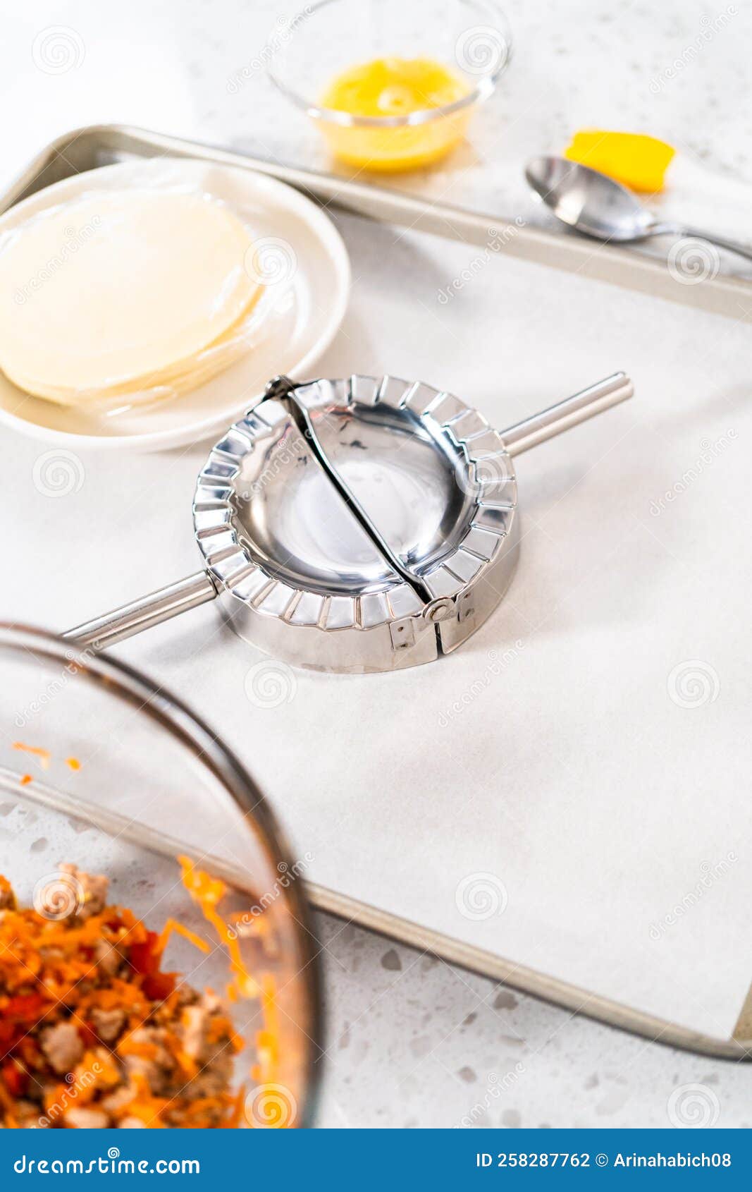 Turkey empanadas stock photo. Image of empada, making 258287762