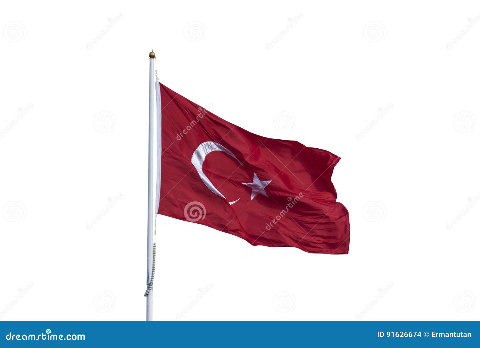 Turkey flag waving stock photo. Image of country, republic 91626674