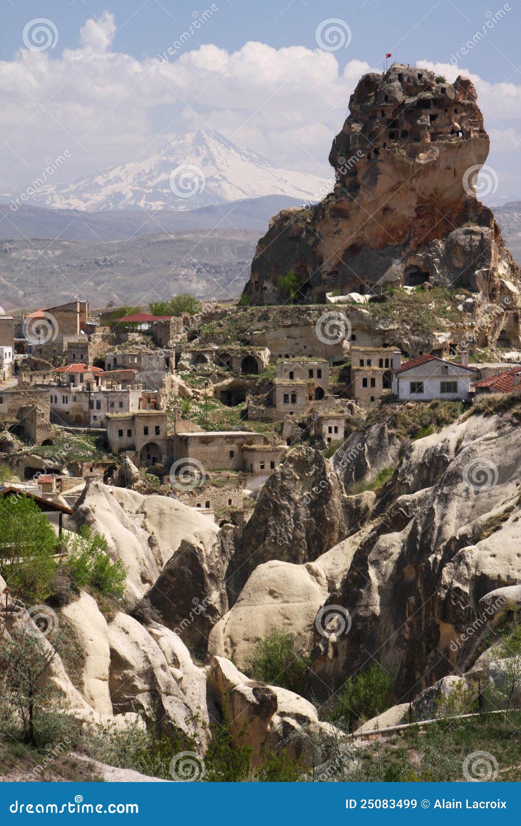 Turkey town stock image. Image of hillside, tourism, mountain 25083499