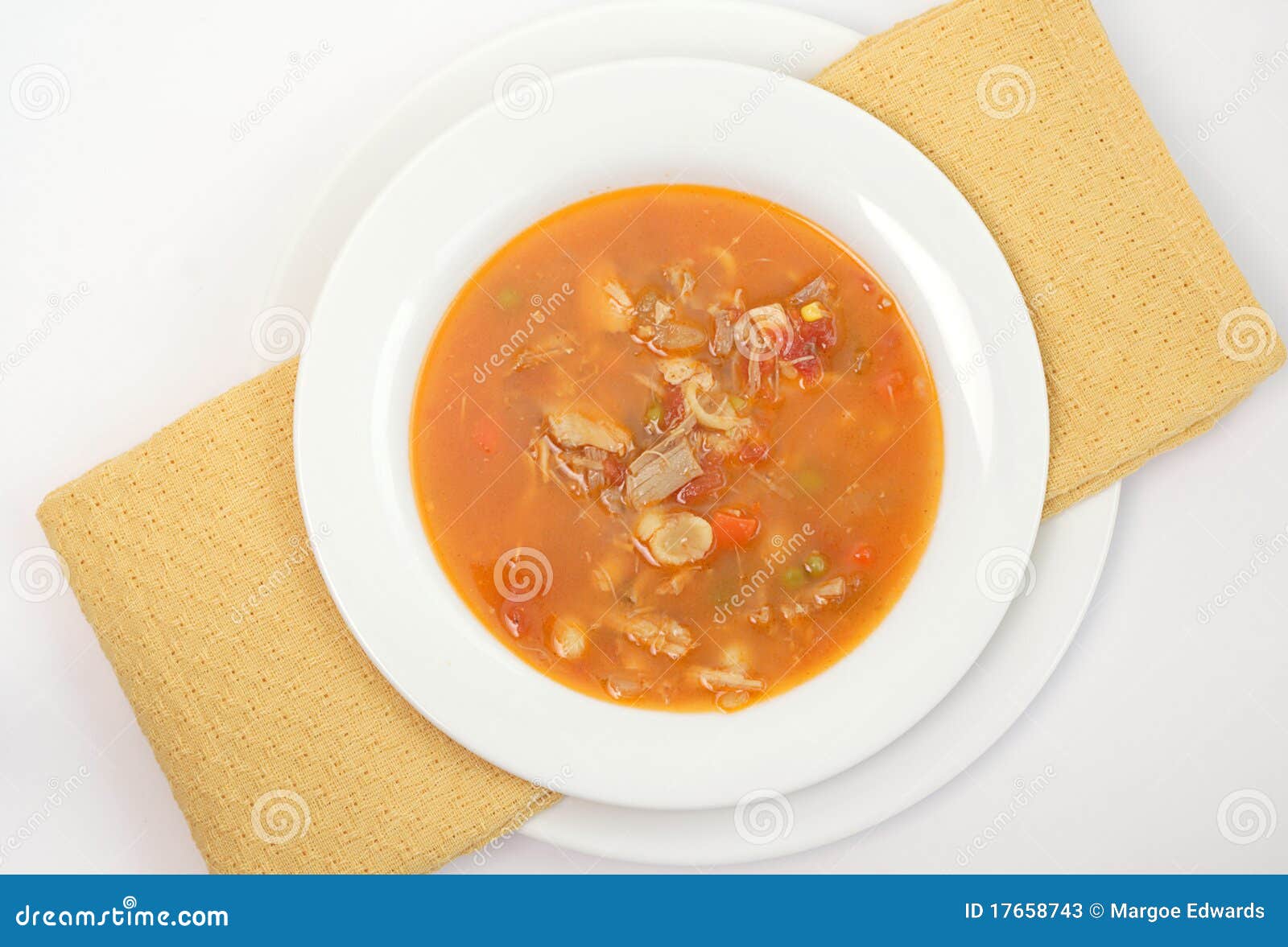 Turkey vegetable soup stock image. Image of corn, plate - 17658743