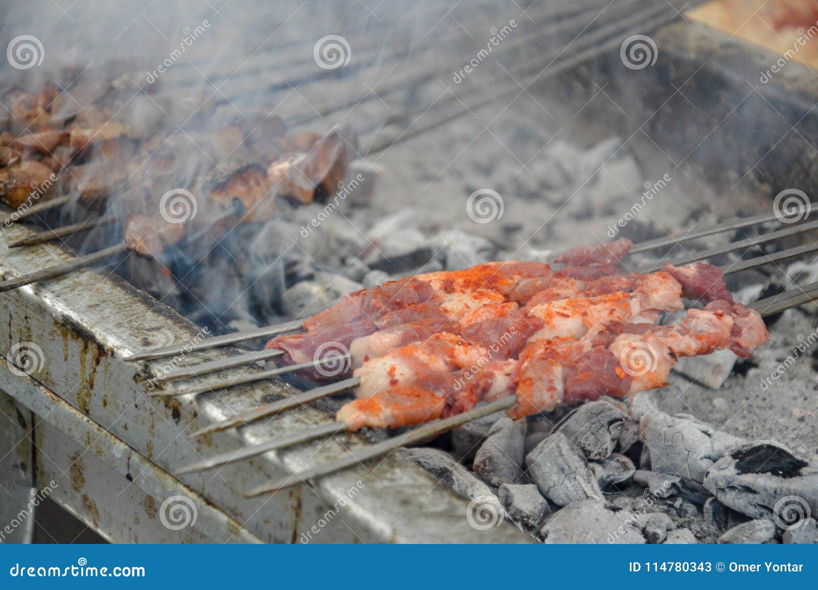 Turkis kebap from Adana stock image. Image of food, green - 114780343