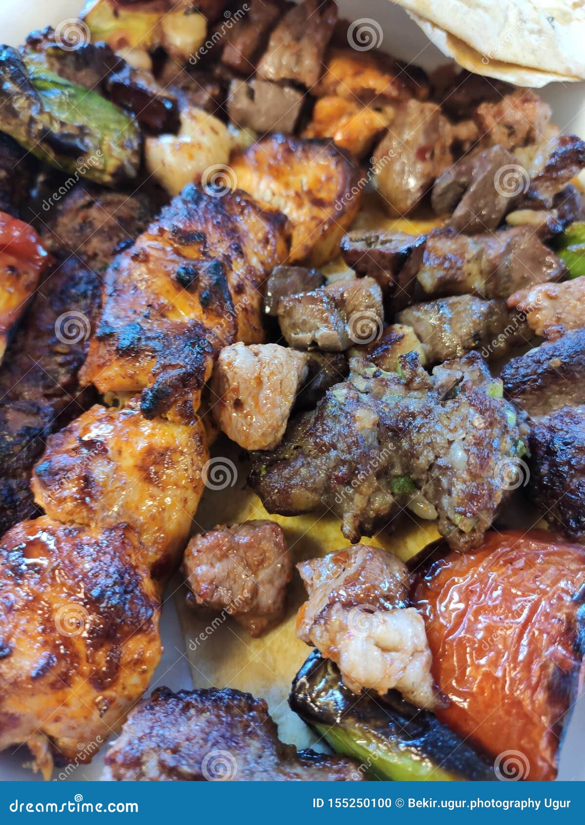 Turkish Adana - Urfa Kebab. Kofta, Cooked Stock Photo - Image of arabic ...