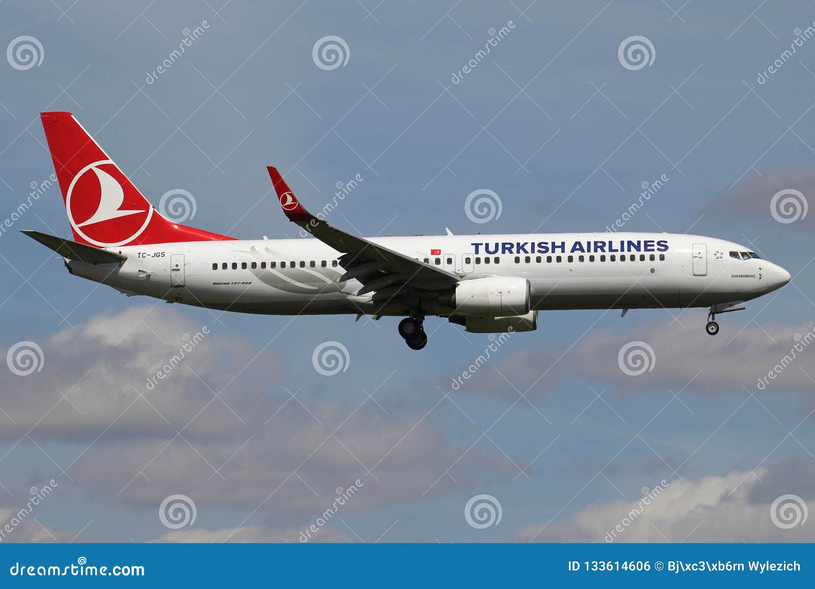 Turkish Airlines Boeing 737 800 Redaktionelles Foto Bild