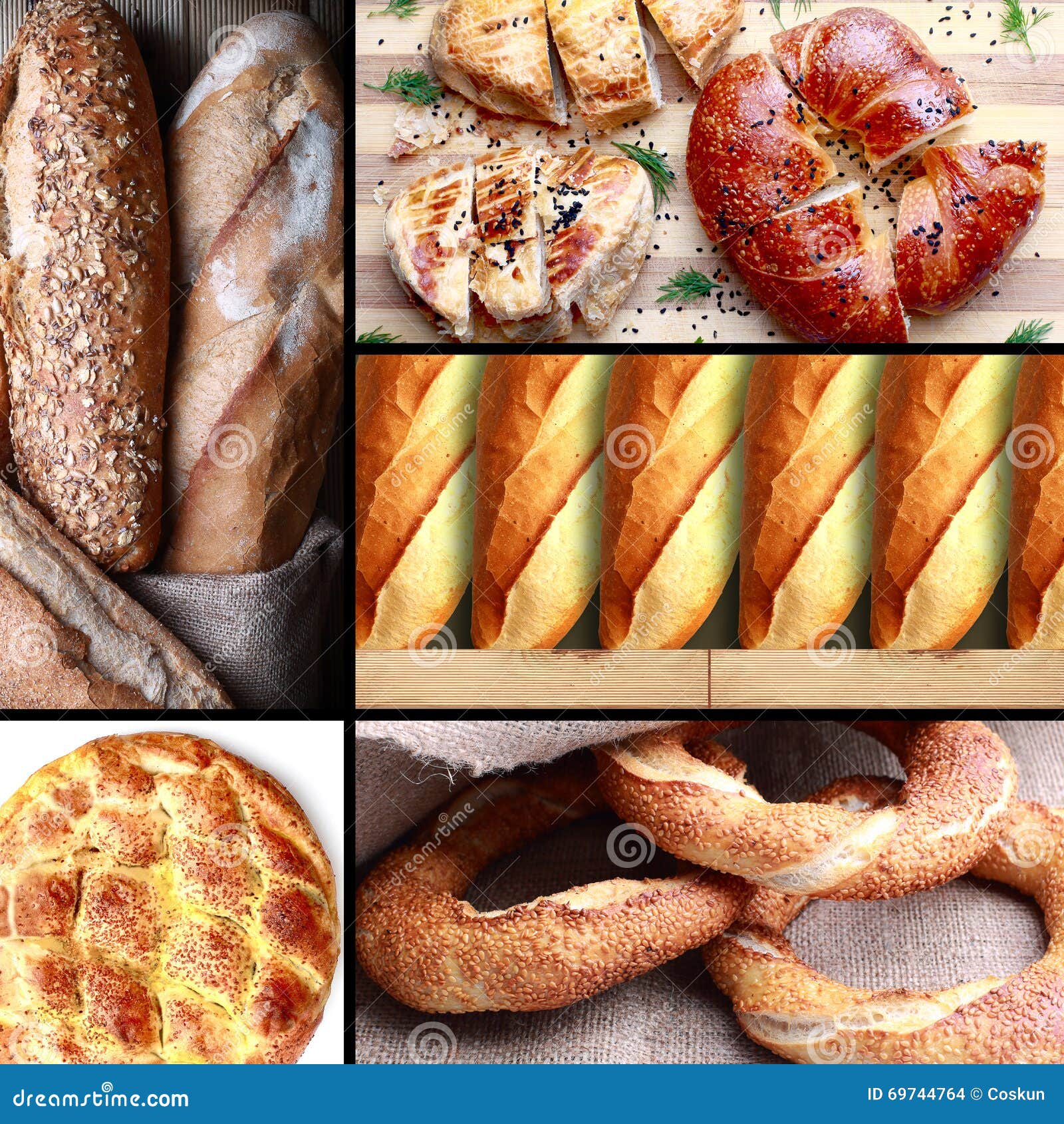 Turkish Bakery Varieties Groups Stock Photo Image of cuisine, curve