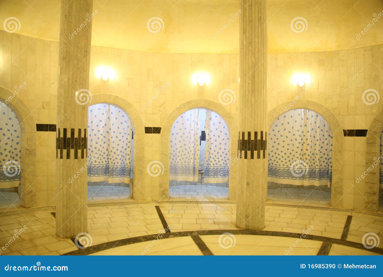Turkish Bath stock photo. Image of ottoman, built, floor 16985390