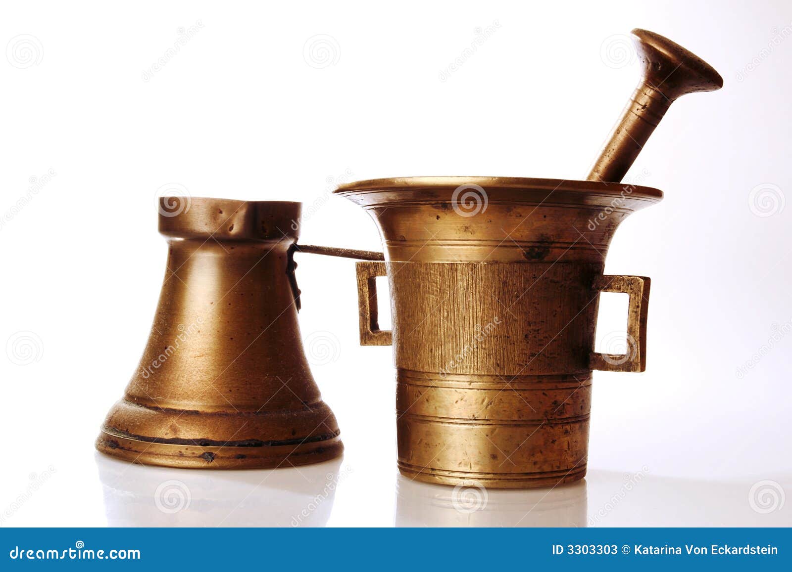 Turkish Coffee Pot and Mortar Stock Image Image of coffee, brewer