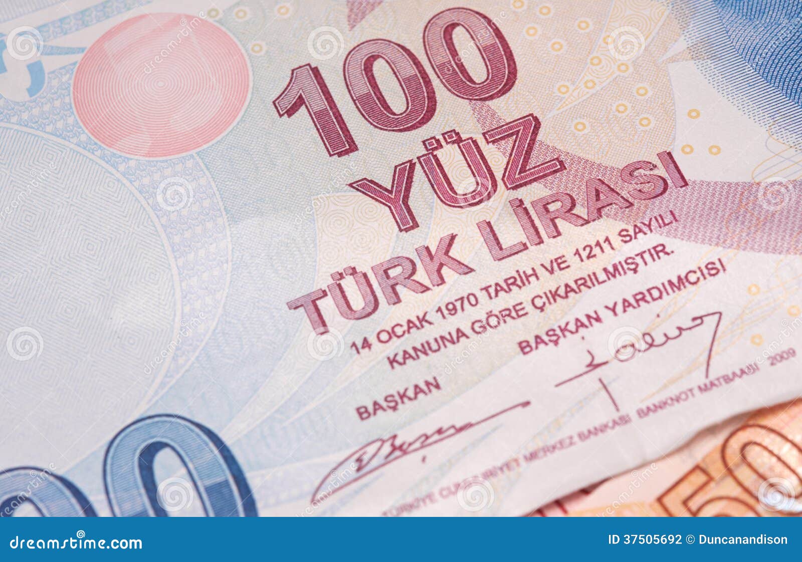 Turkish Currency stock photo. Image of close, cash, closeup 37505692