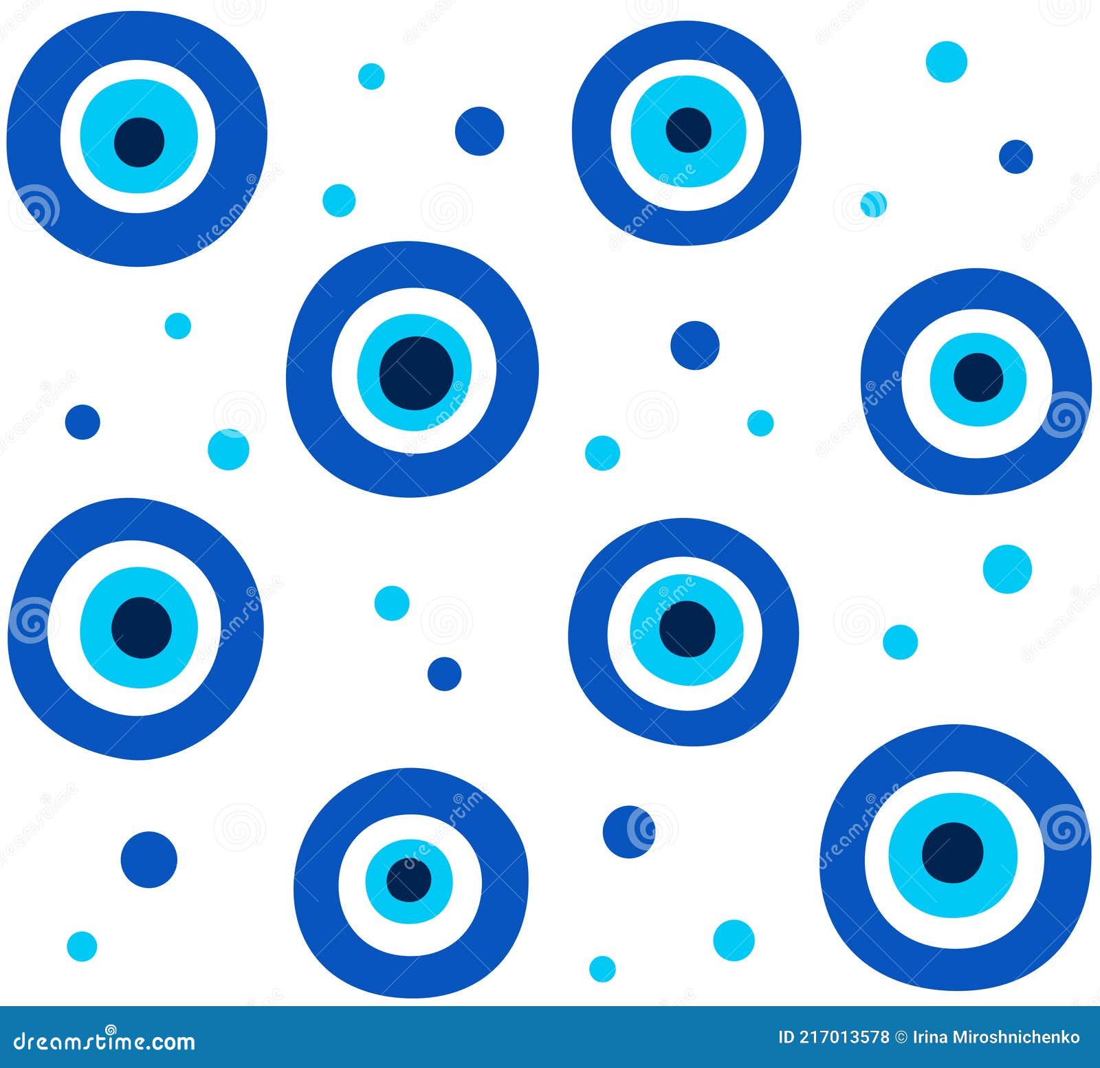 turkish evil eye pattern