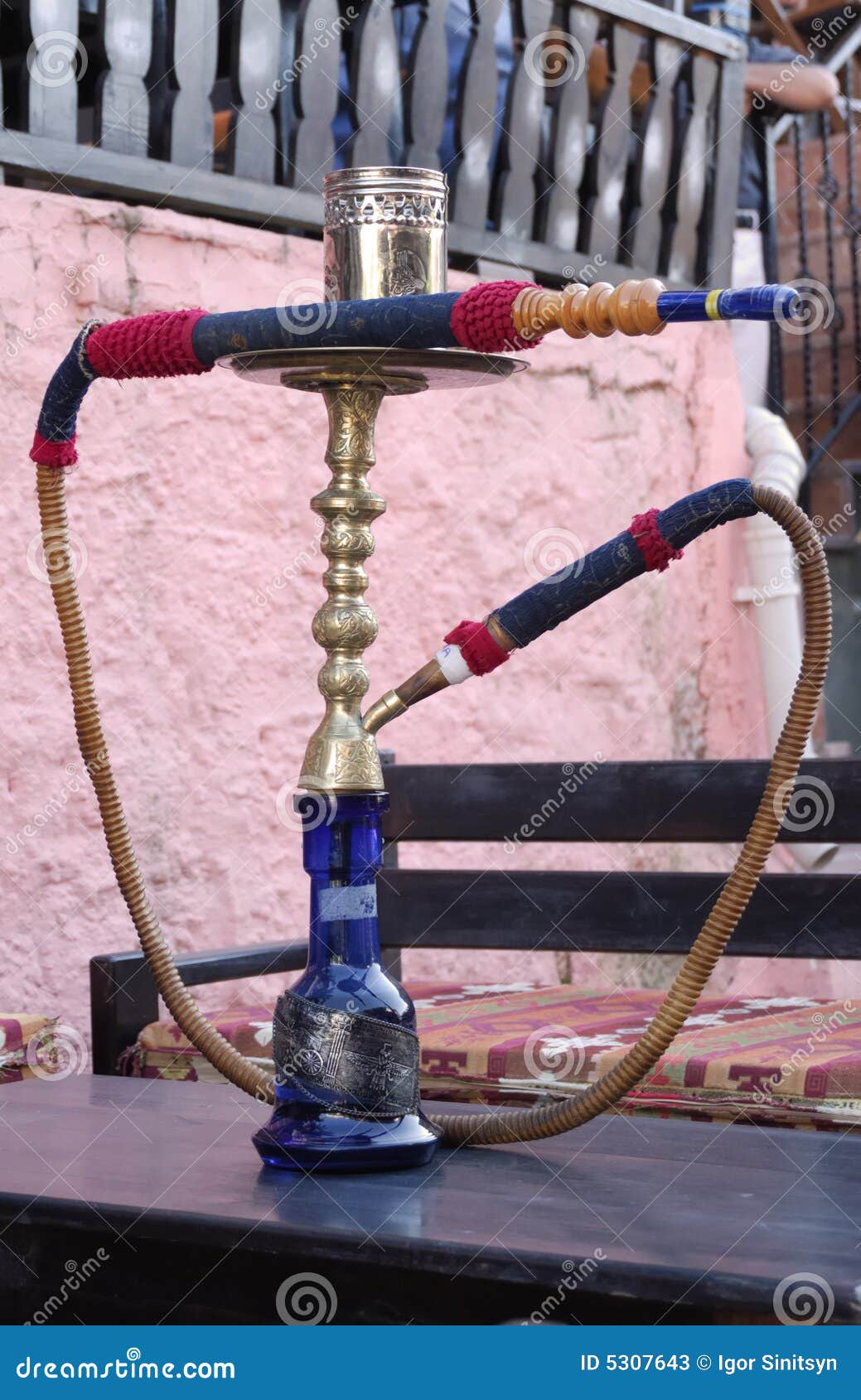 Turkish shisha stock image. Image of smoke, arabic, pipe 5307643
