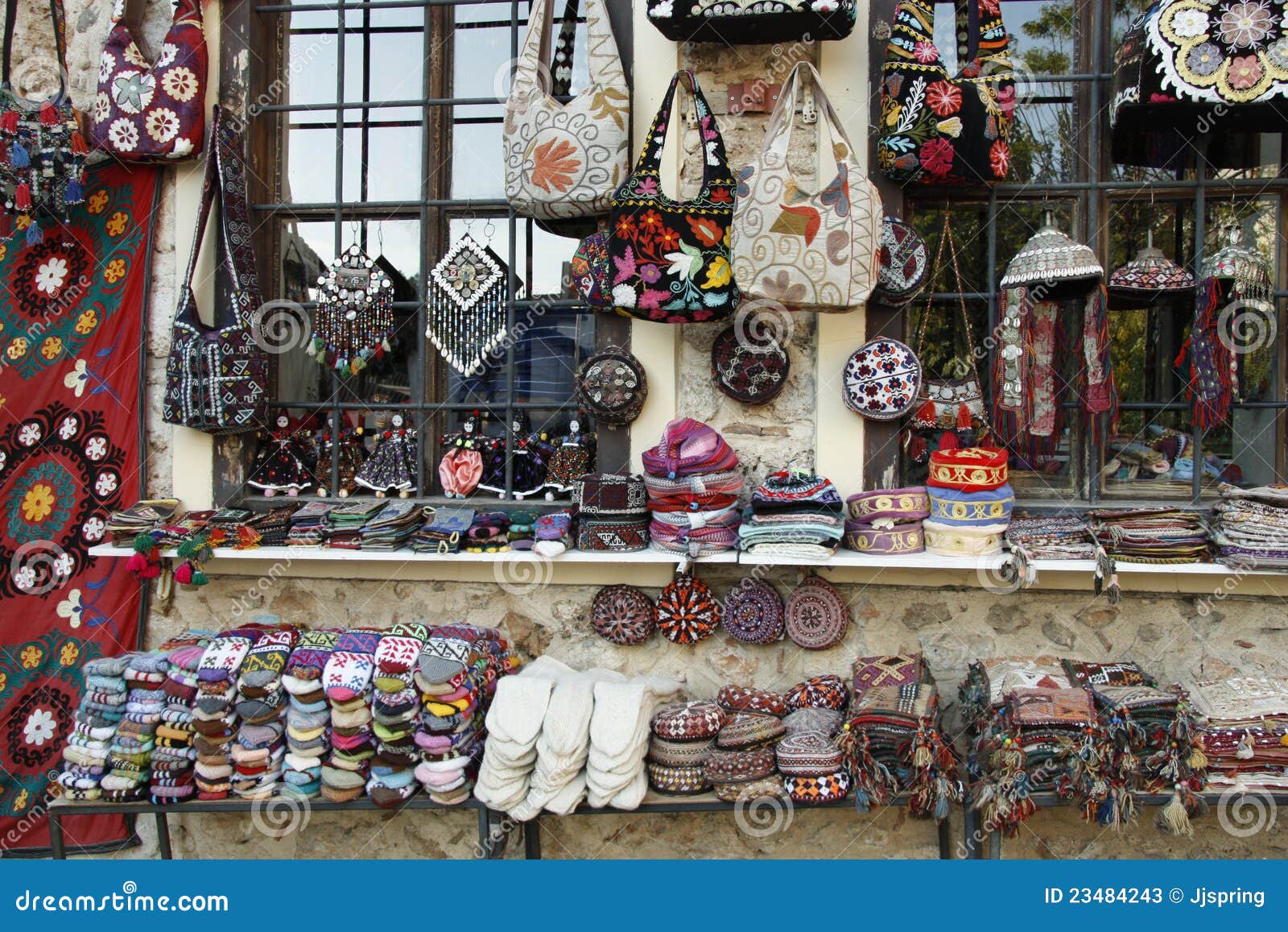 Turkish souvenirs stock image. Image of bazaar, clothing 23484243