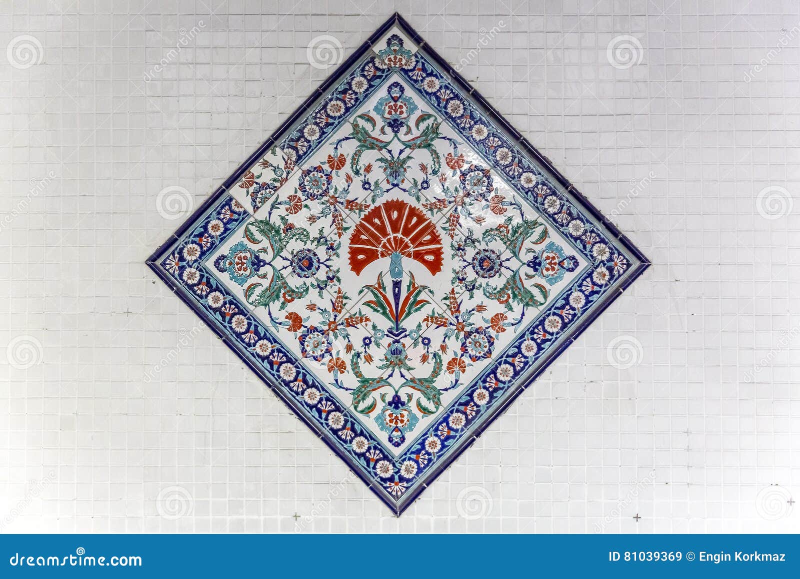 turkish tile ornaments