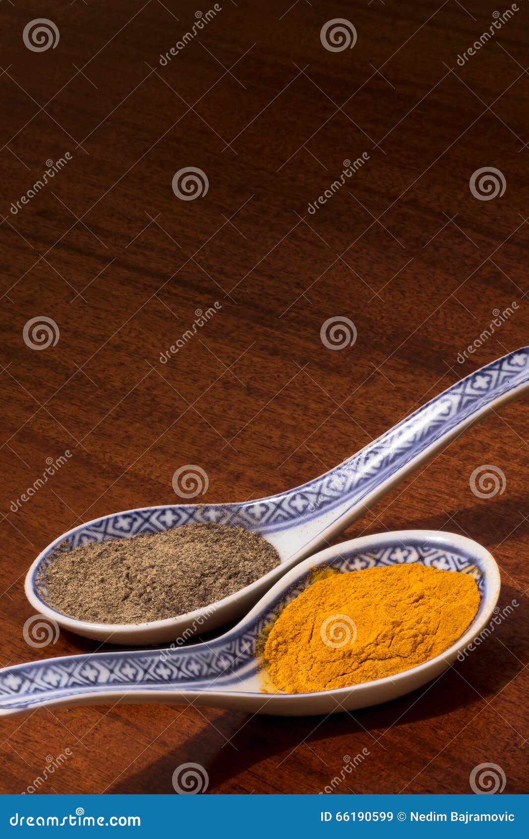 Turmeric and black pepper stock image. Image of cancer 66190599