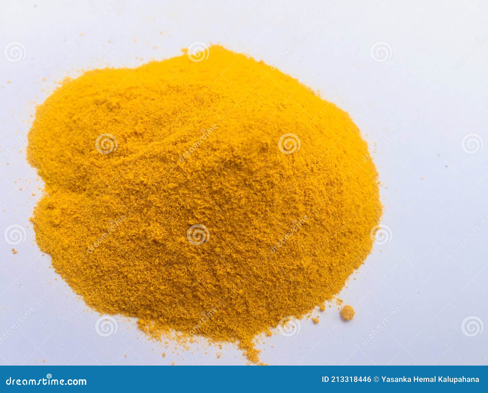 Turmeric Major Ingredient in Curry Powder. Stock Photo Image of