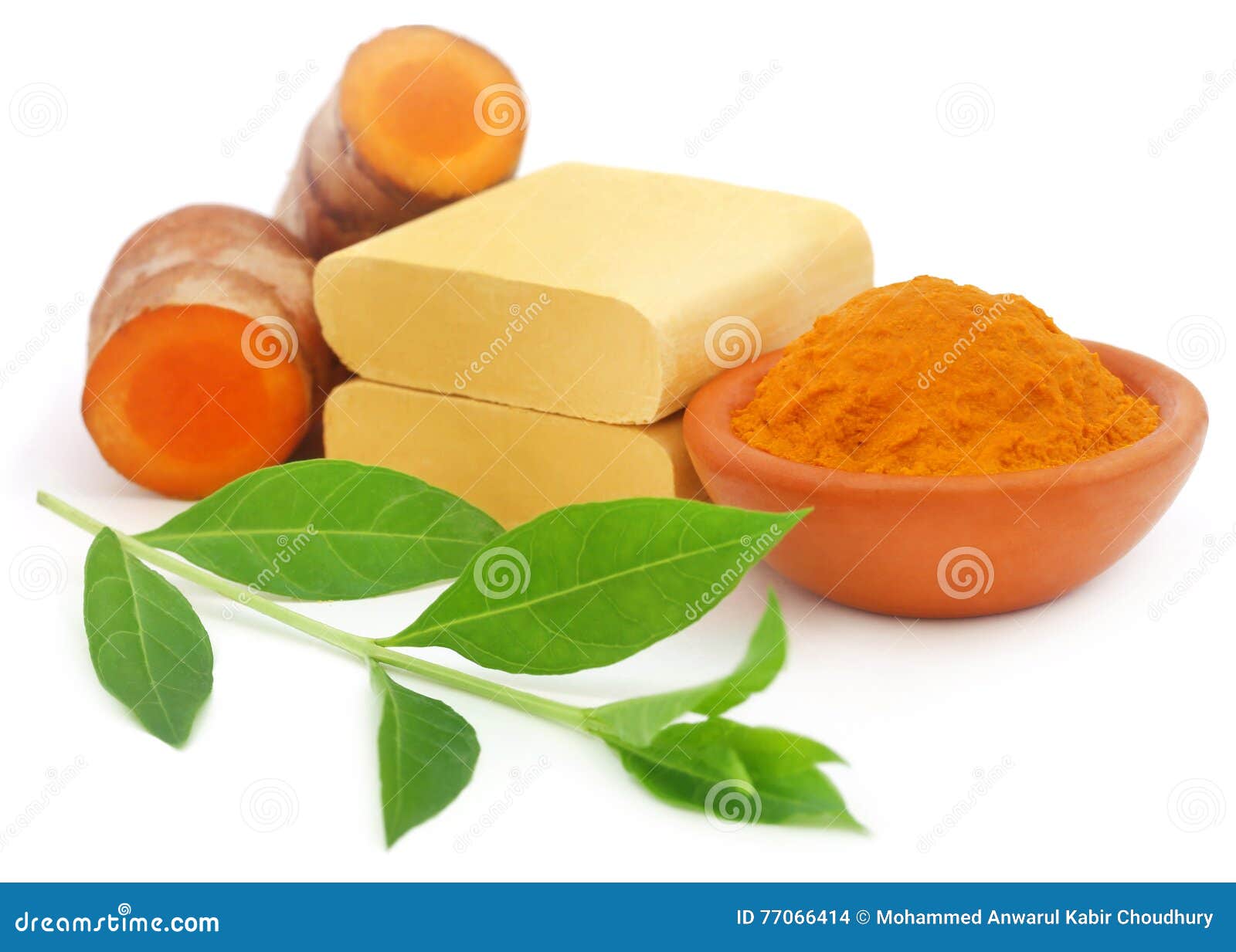 turmeric with other herbal products for beautification