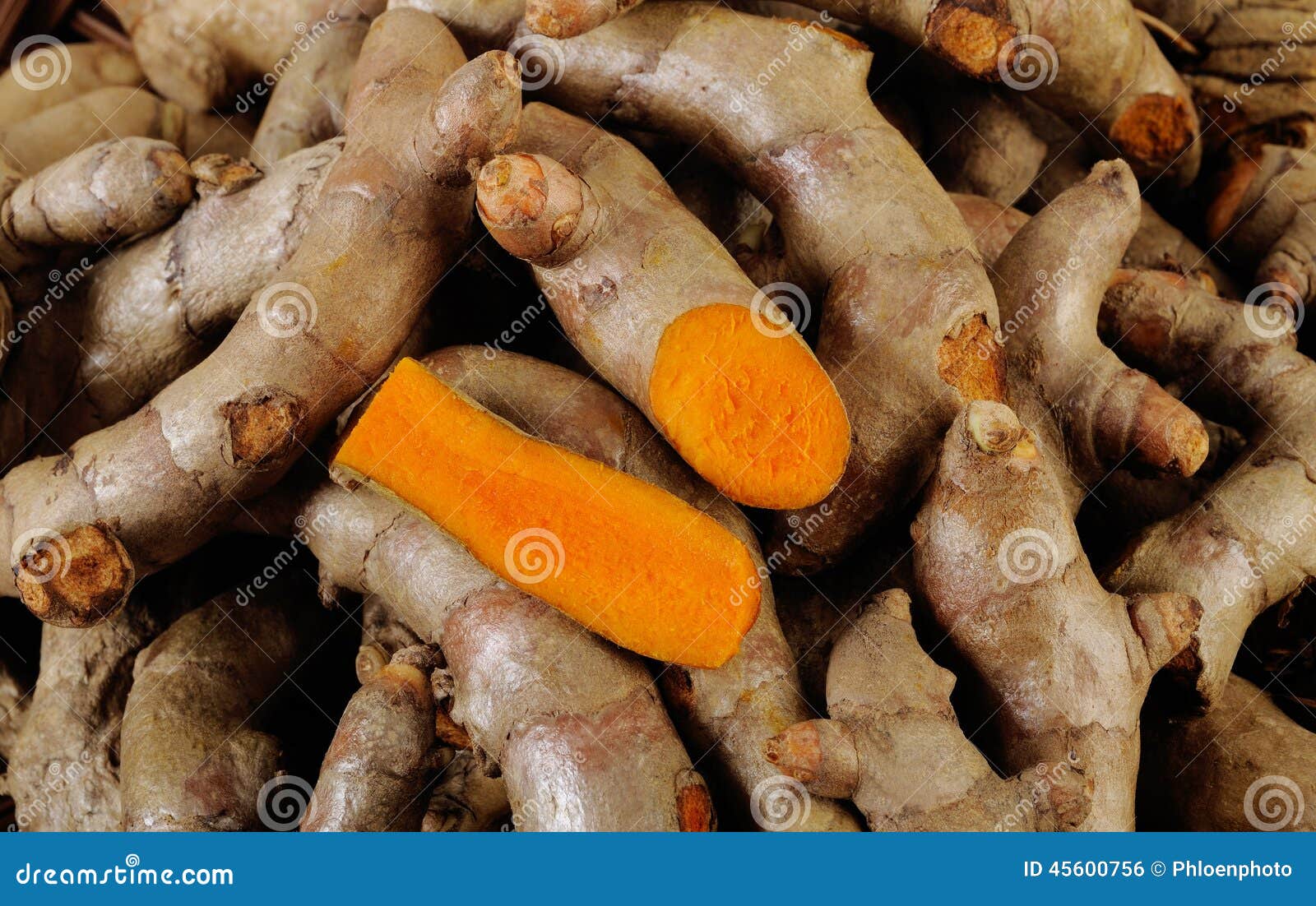 Turmeric stock photo. Image of asia, fresh, cultivated 45600756