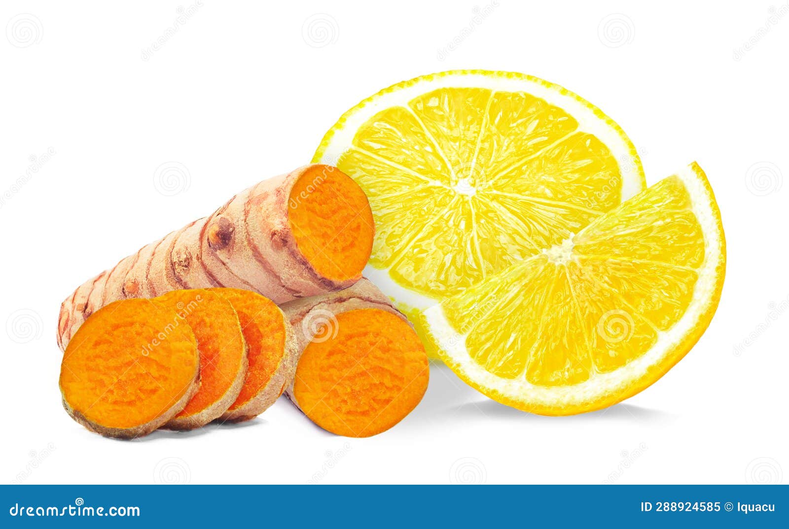 Turmeric and lemon stock image. Image of fresh, turmeric 288924585