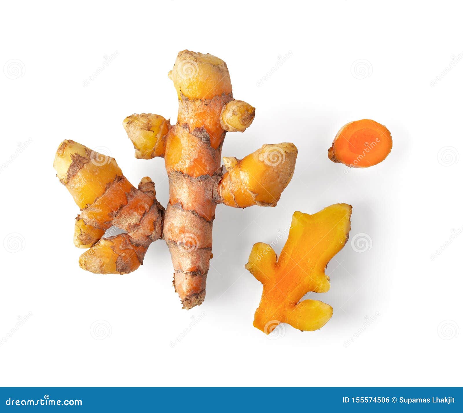 Turmeric on White Background Stock Photo Image of natural, fresh