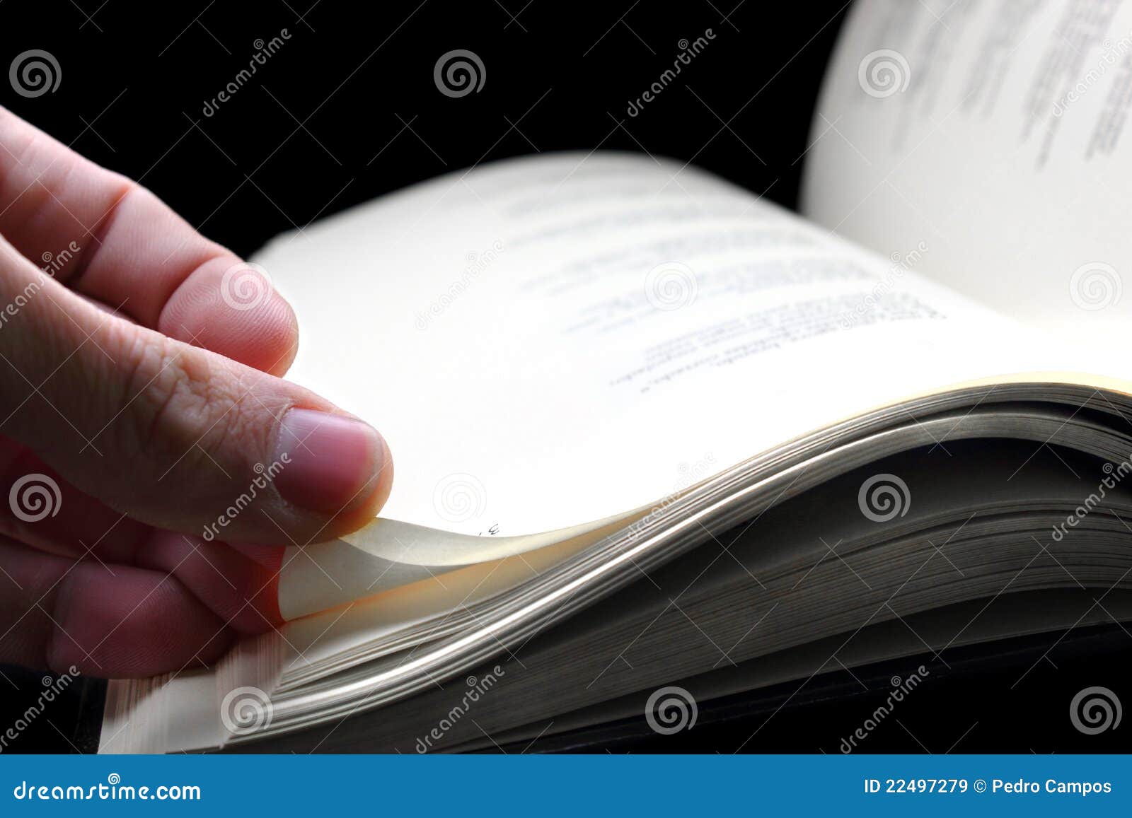 Turn The Page Royalty Free Stock Images - Image: 22497279