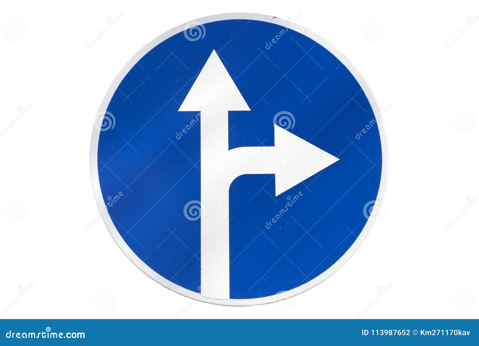 Exit Straight Ahead Sign - Save 10% Instantly