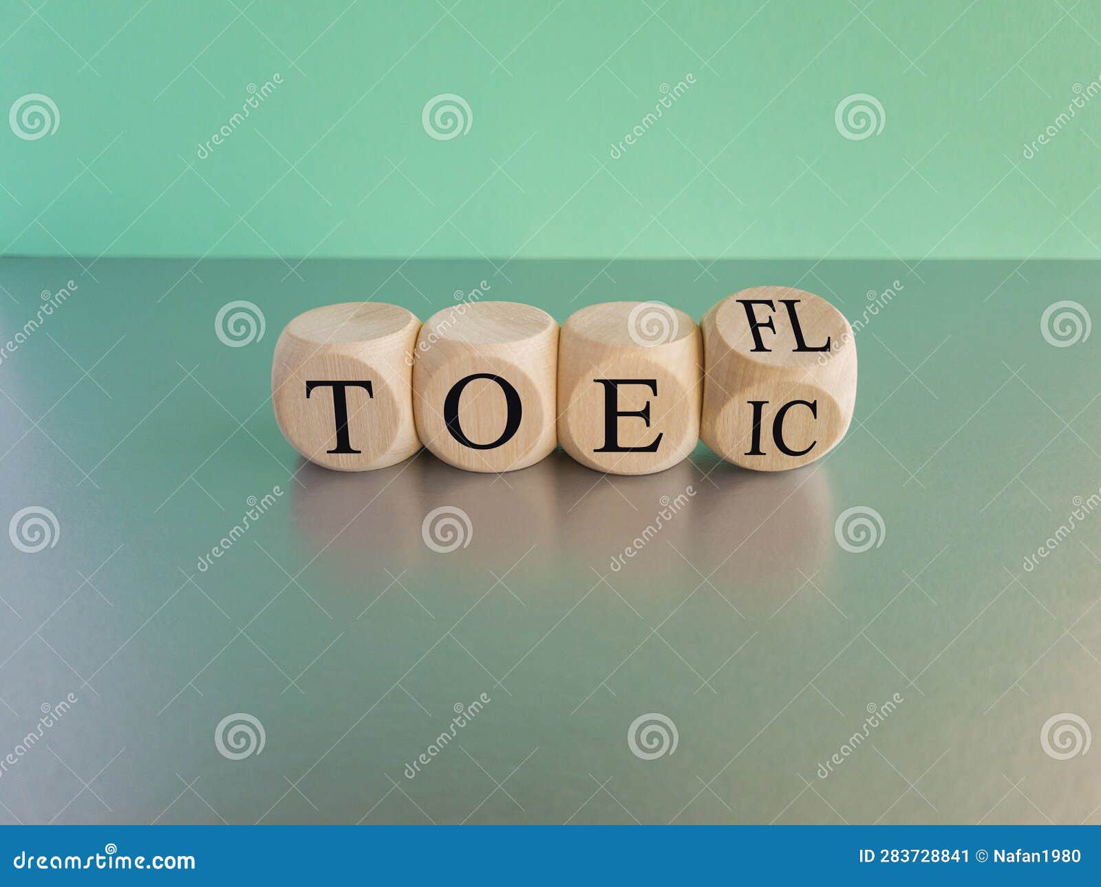 Turned Cubes and Changes the Acronym Toefl To Toeic, or Vice Versa