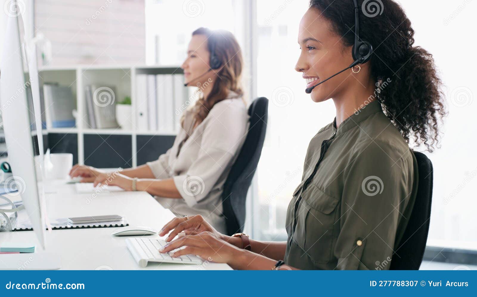 Turning Every Query into a Workable Solution. a Young Woman Using a