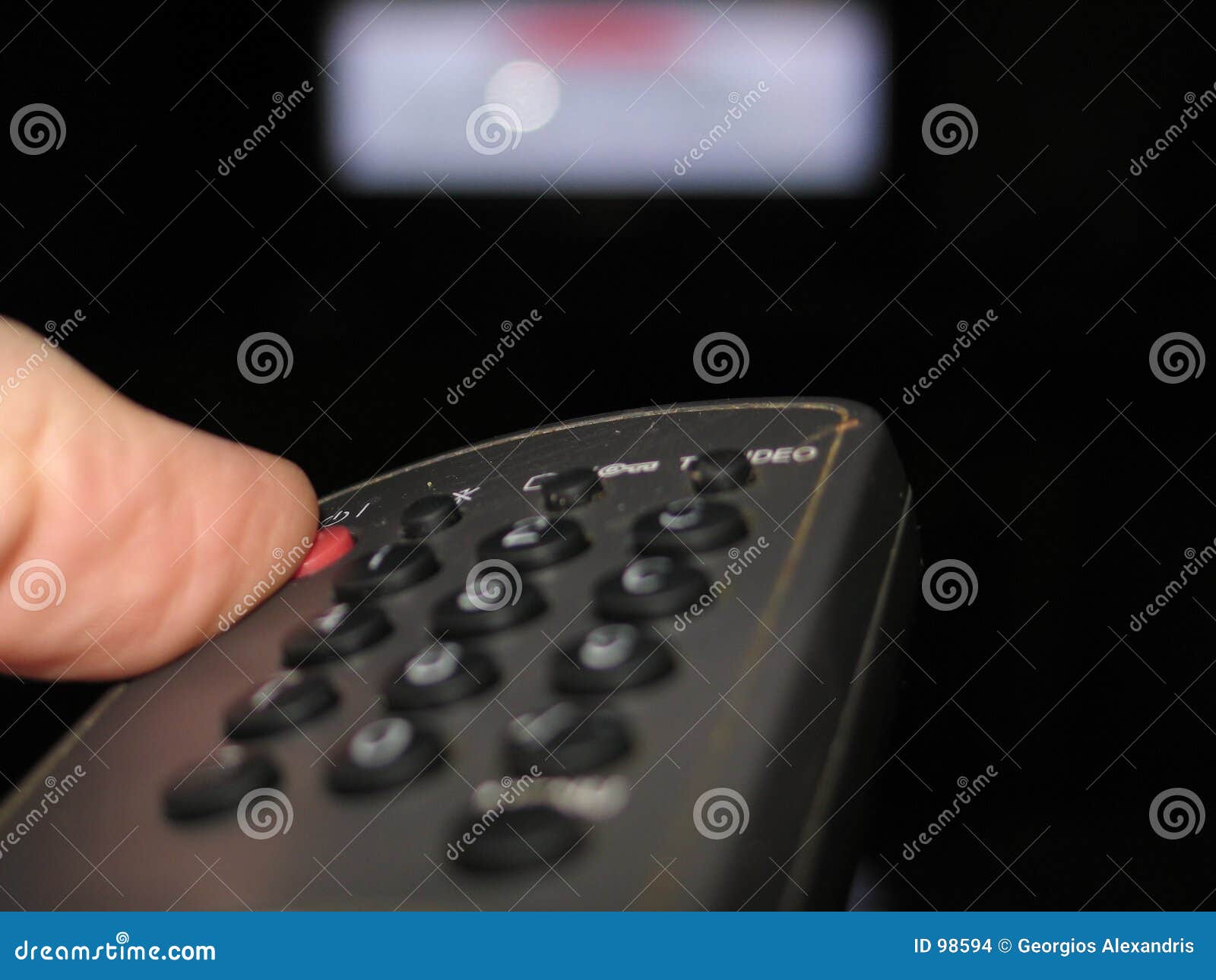 Turning the TV off stock photo. Image of remote, screen - 985941300 x 1065