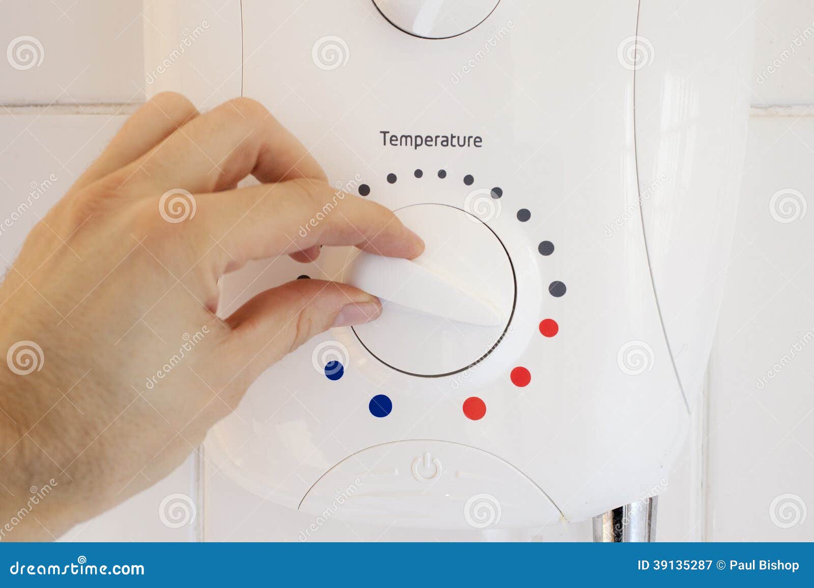Turning up the heat stock image. Image of shower, heat 39135287