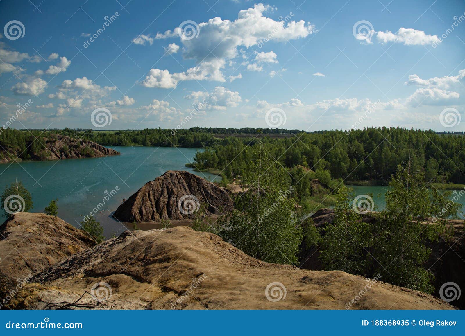 forest lakes of the romantsevsky mountains.