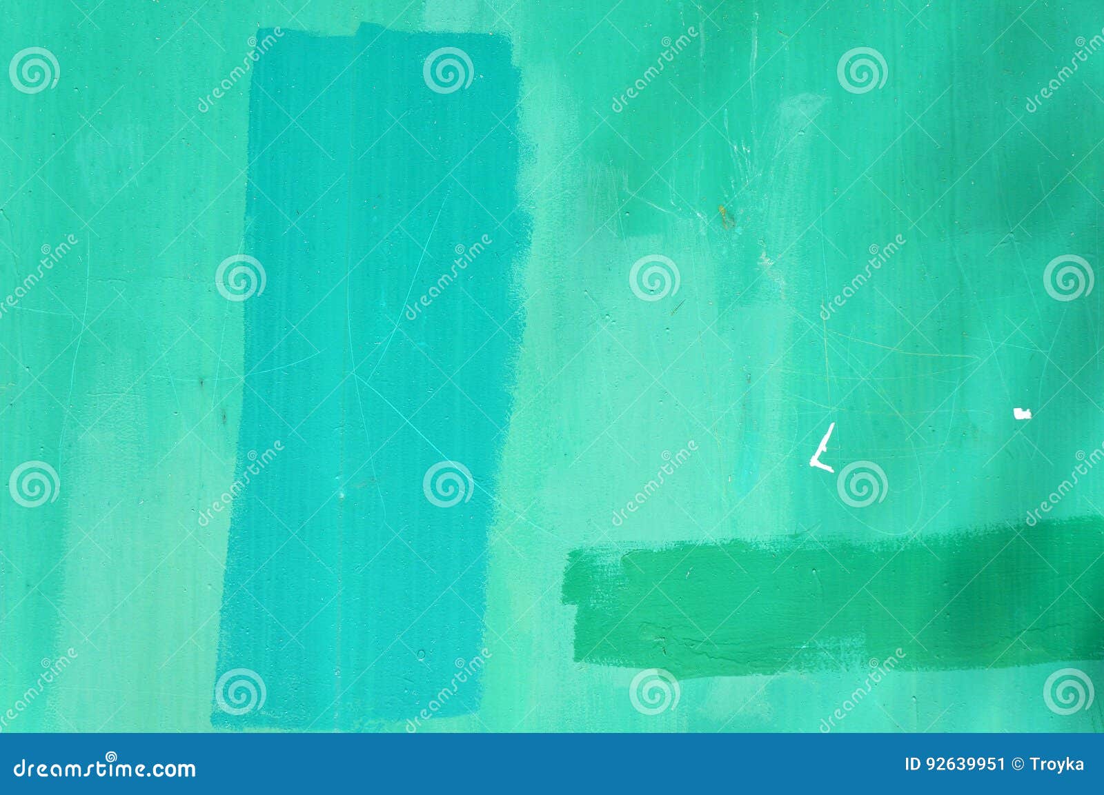 Turquoise and Green Wall Texture. Stock Image Image of stroke, paint