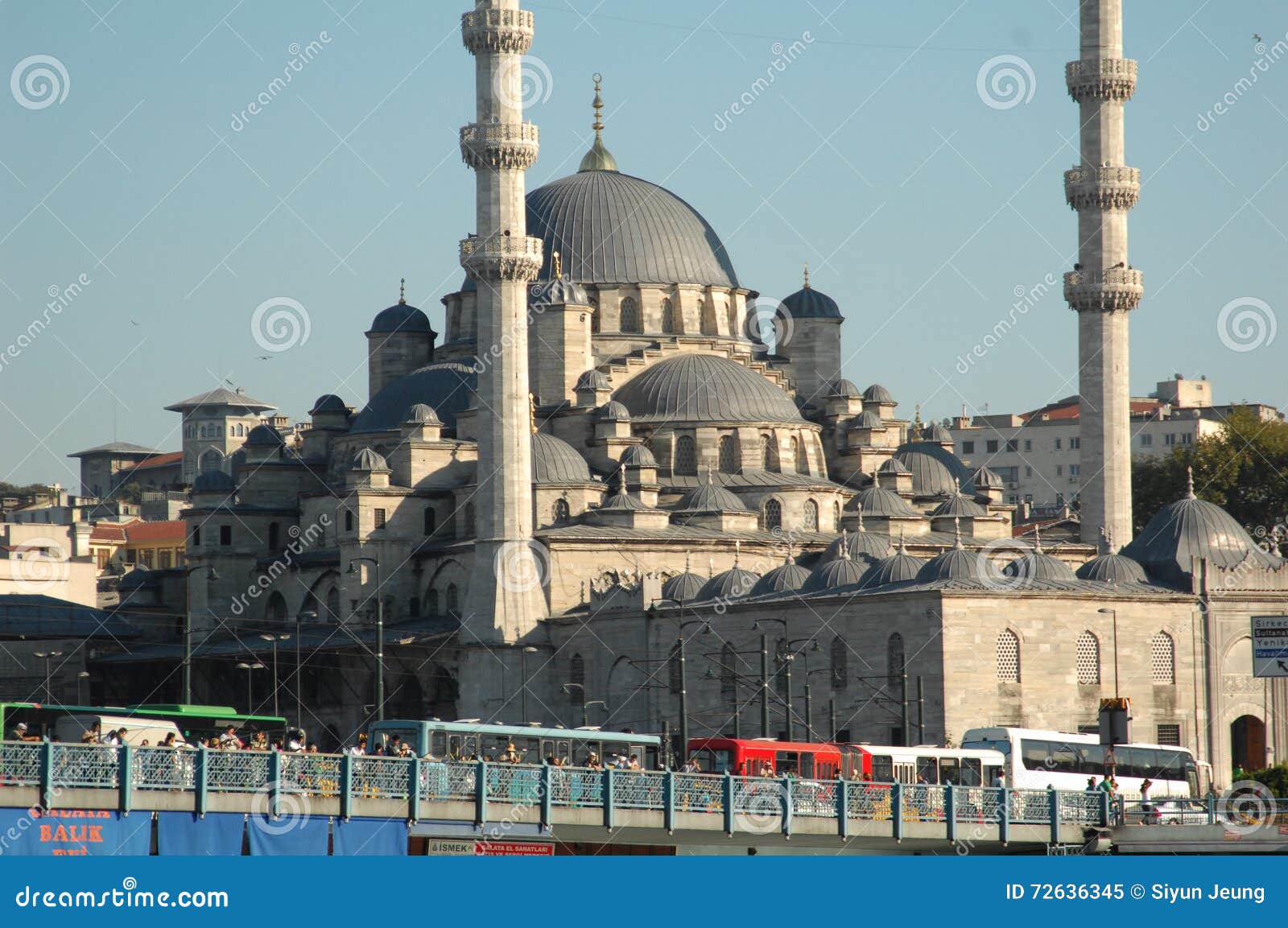 Turquía. La mezquita de Ahmed del sultán en Estambul