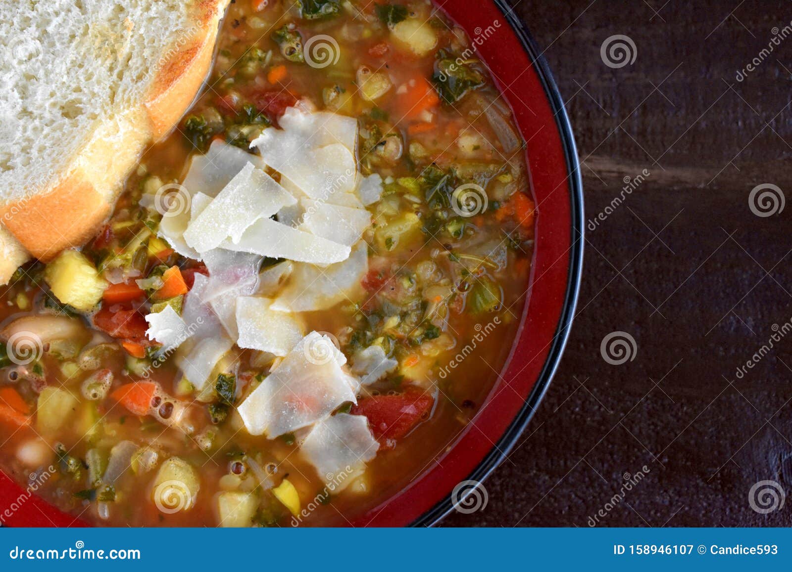 tuscan bean soup with vegetables