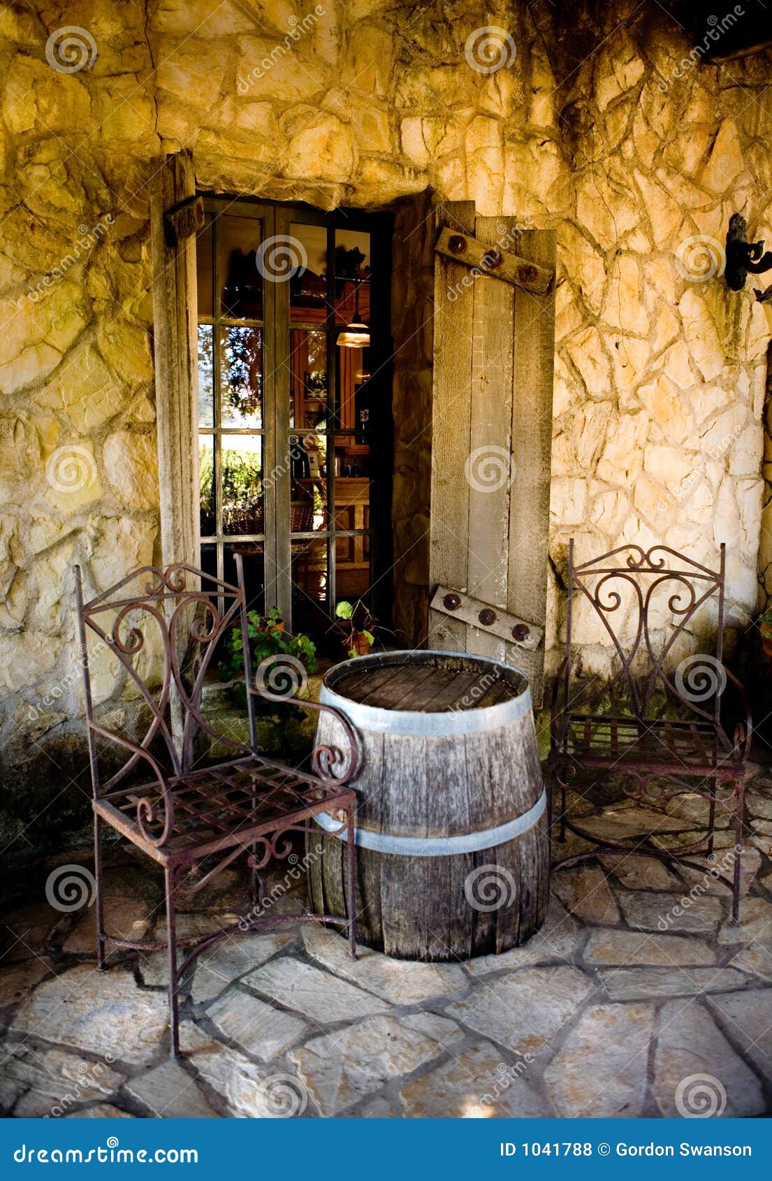 Tuscan Style stock photo. Image of house, porch, design - 1041788