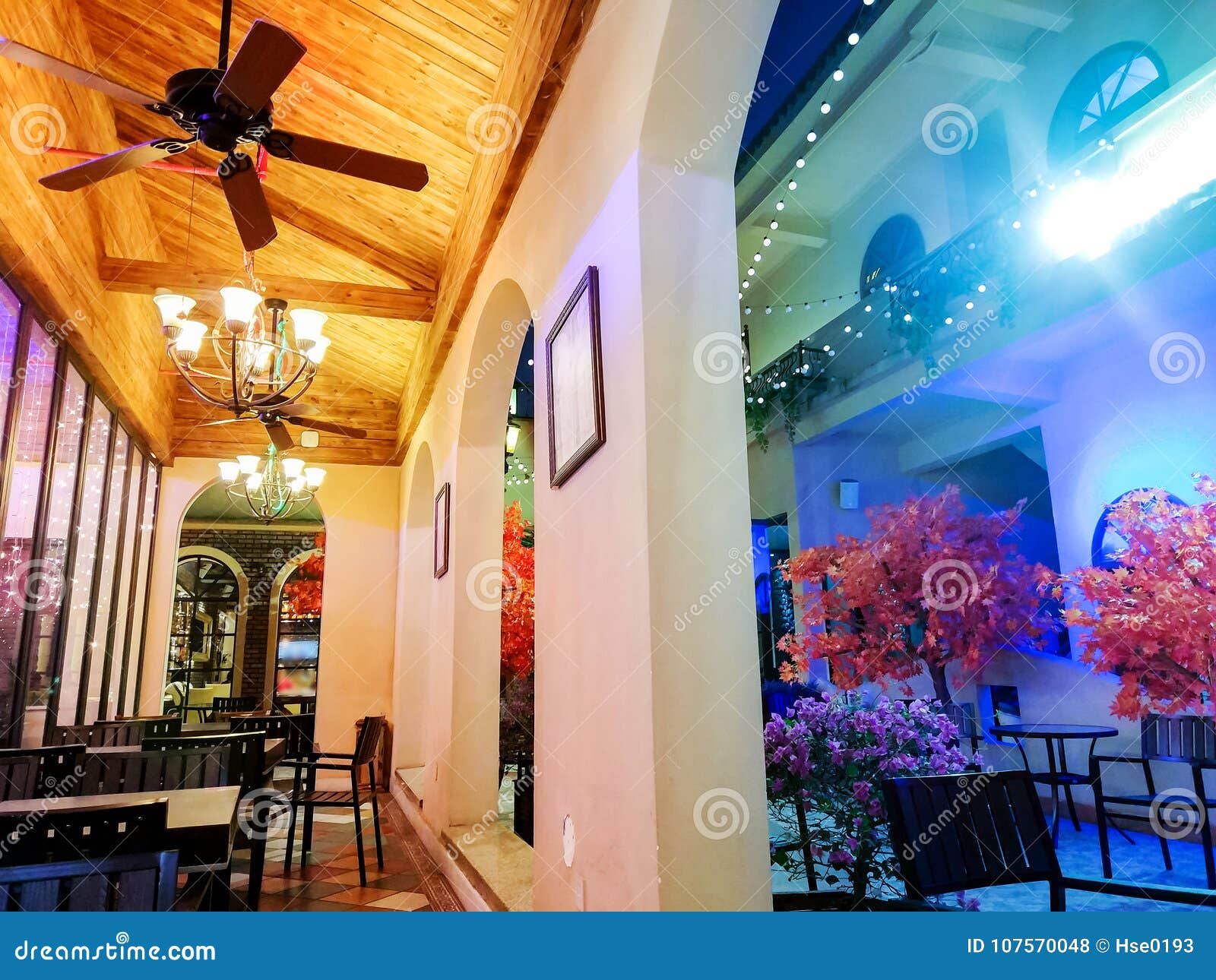 Tuscan Style Restaurant Stock Photo Image Of Cafe Patio