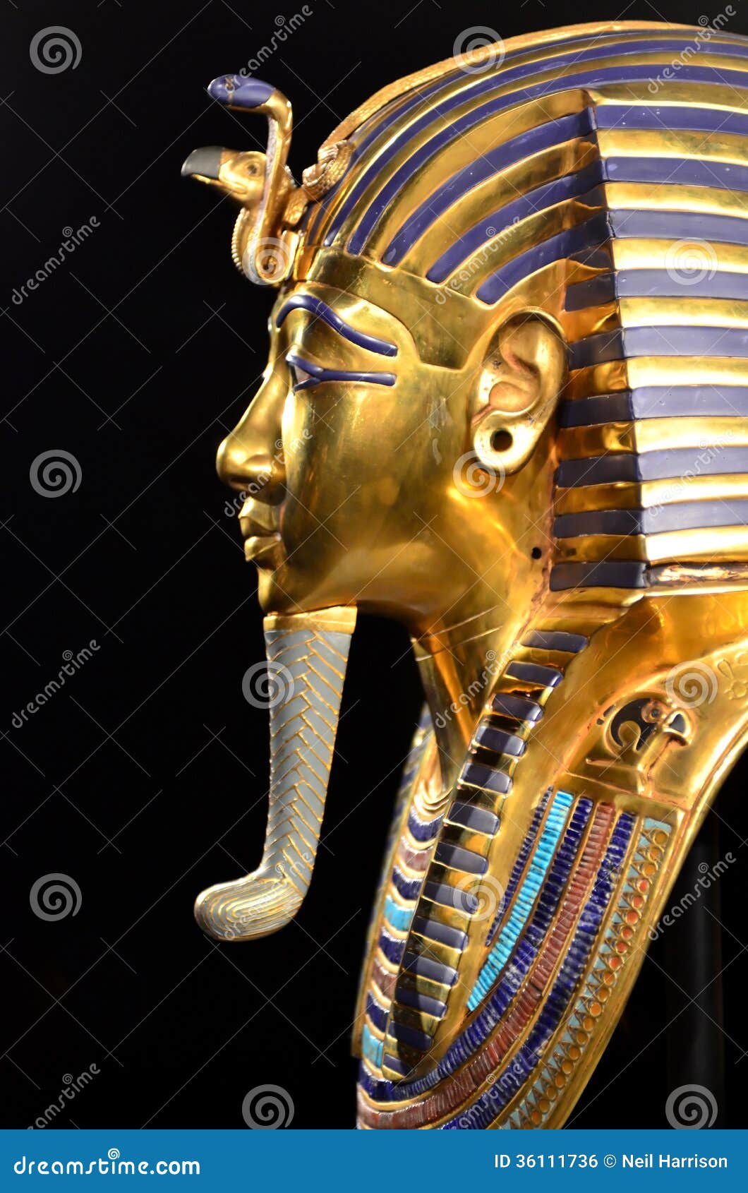 Tutankhamun editorial photo. Image of cobra, power, pharoah - 36111736