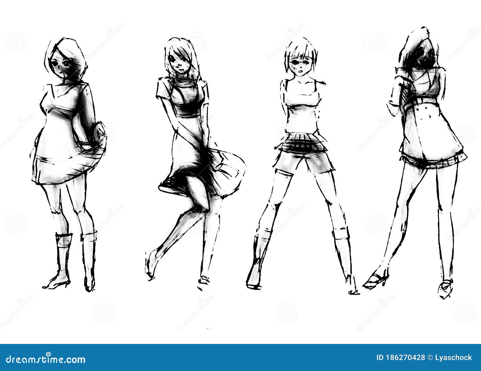 Tutorial of Drawing Female Body Drawing the Human Body Step by Step