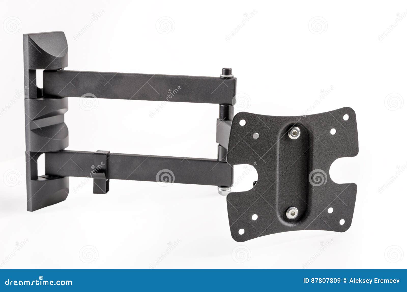 TV bracket LED display stock image. Image of object, closeup 87807809