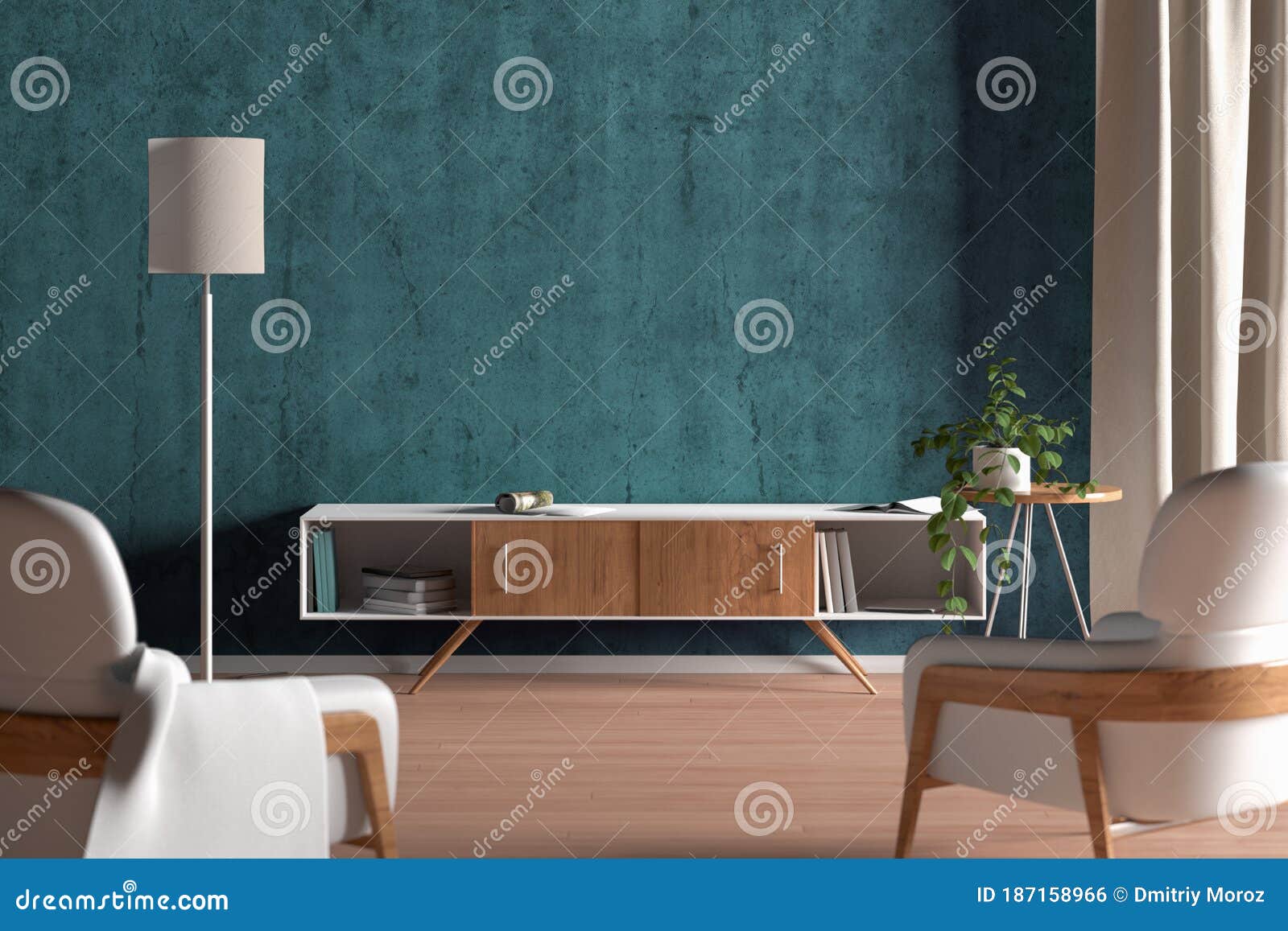 TV Cabinet in Modern Living Room with Cyan Wall Background Stock Illustration - Illustration of light, contemporary: 187158966 TV Cabinet in Modern Living Room with Cyan Wall Background Stock Illustration - Illustration of light, contemporary: 187158966