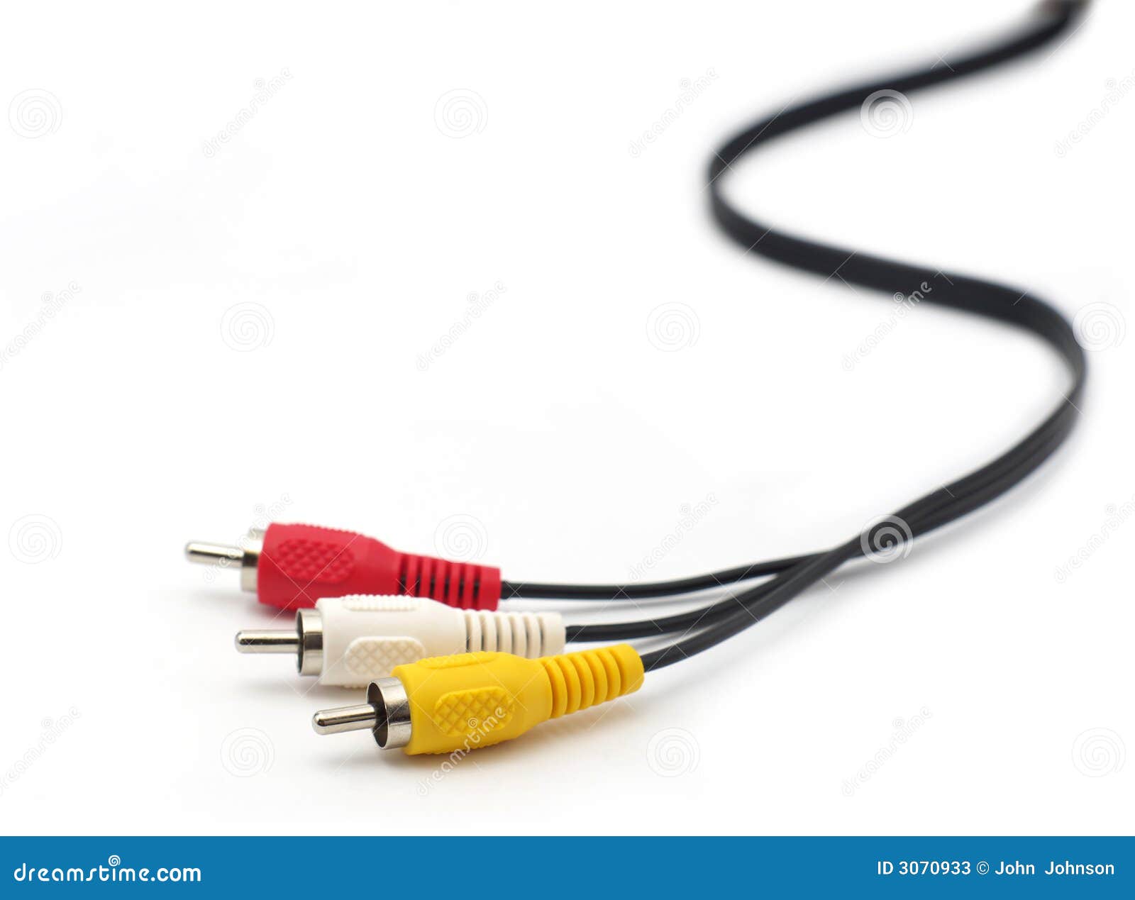 TV Cables stock image. Image of plug, energy, cable, computer 3070933