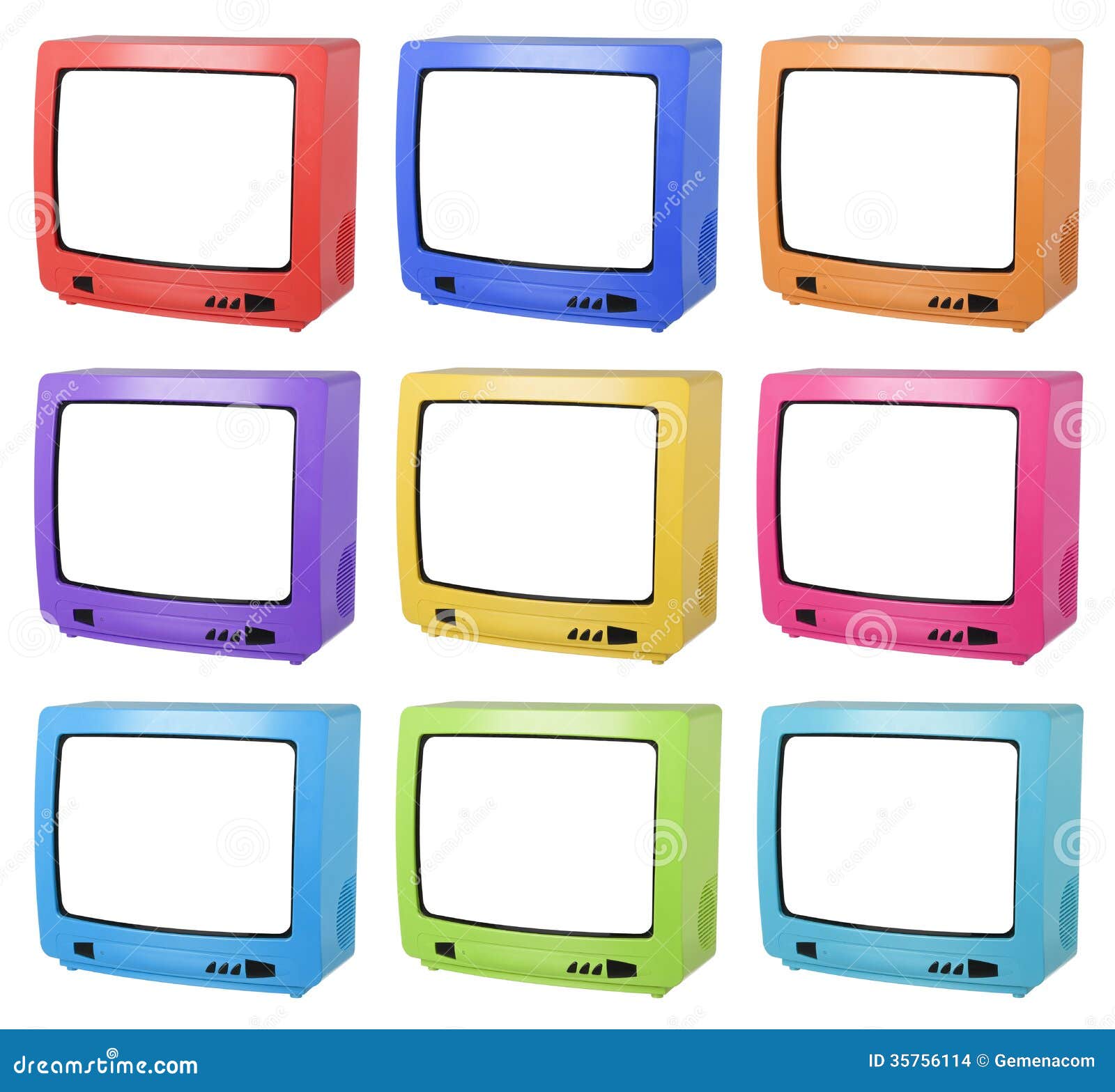 TV Collage Stock Images Image 35756114