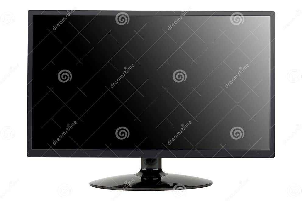 TV Flat Screen Lcd, Plasma Isolated Stock Image - Image of mock, plasma