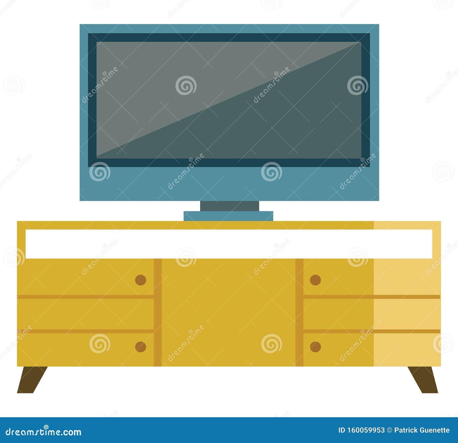 Wooden Drawers Stock Illustration - Download Image Now - 2015, Art And  Craft, Cabinet - iStock