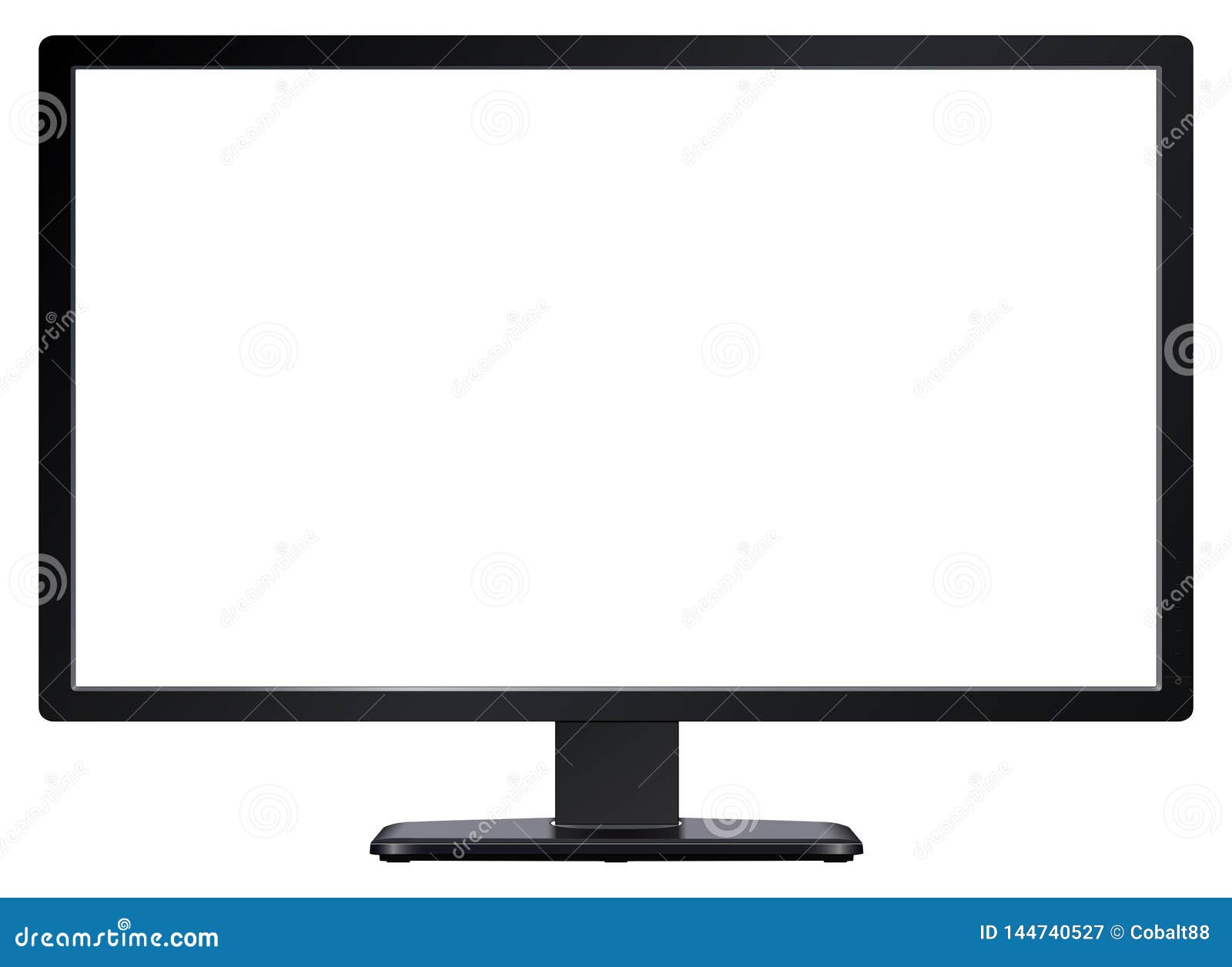 TV led isolated stock vector. Illustration of equipment 144740527