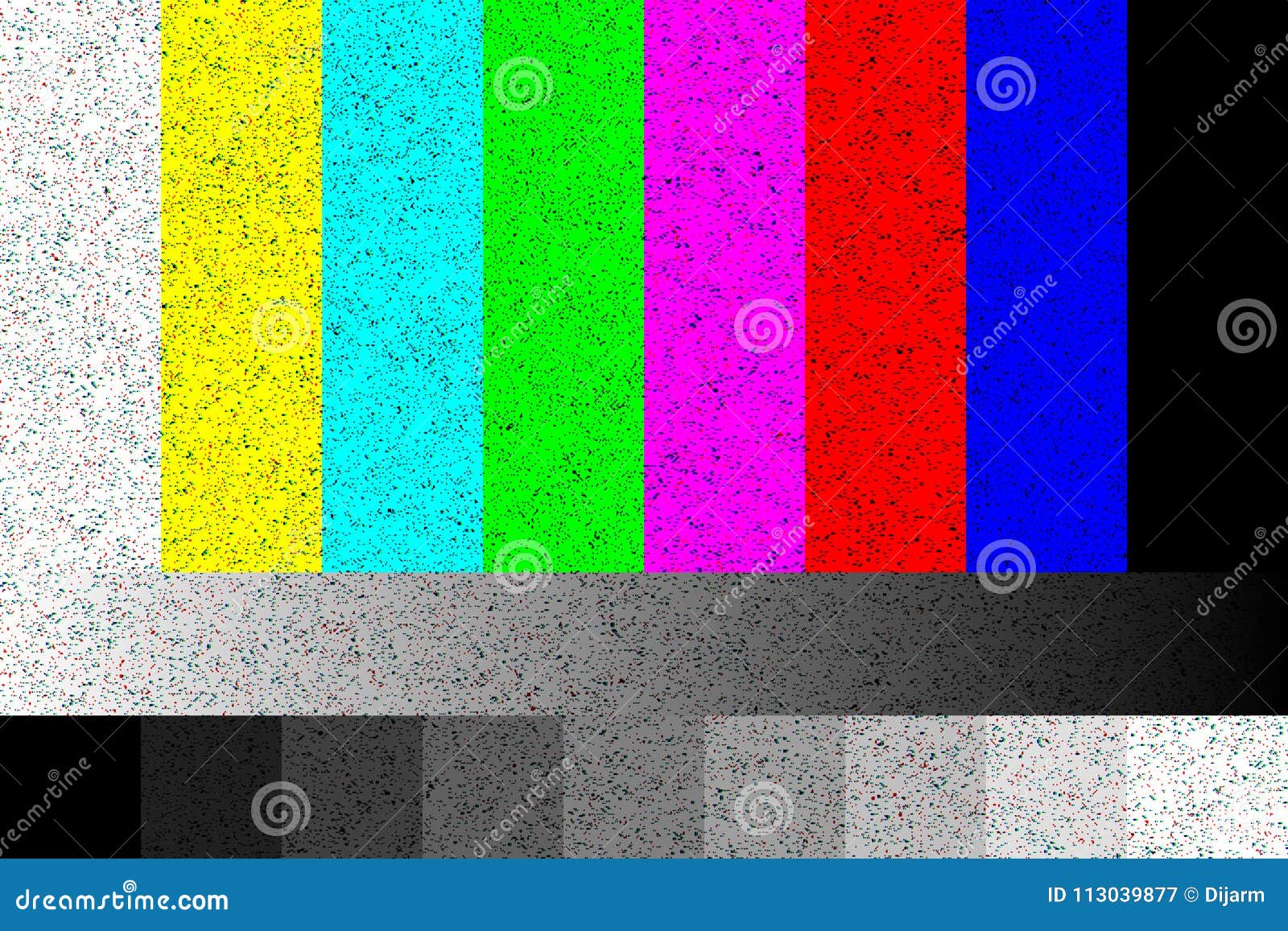 Tv No Signal. Rgb Static Screen with Noise. 4k, Full Hd Resolutions Stock  Illustration - Illustration of blank, film: 113039877