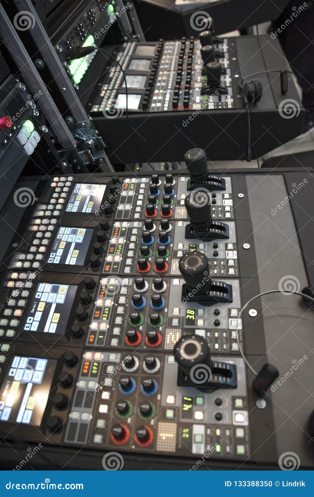 TV studio stock photo. Image of professional, stage 133388350