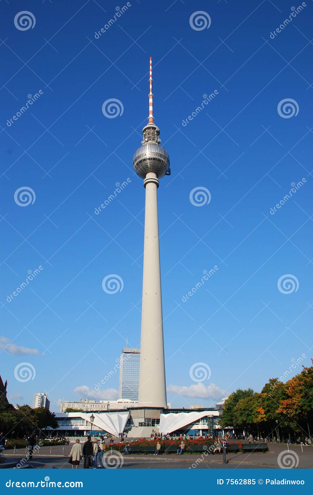 Tv Tower Berlin At Alexander Place Editorial Image - Image Of Cityscape,  Television: 7562885