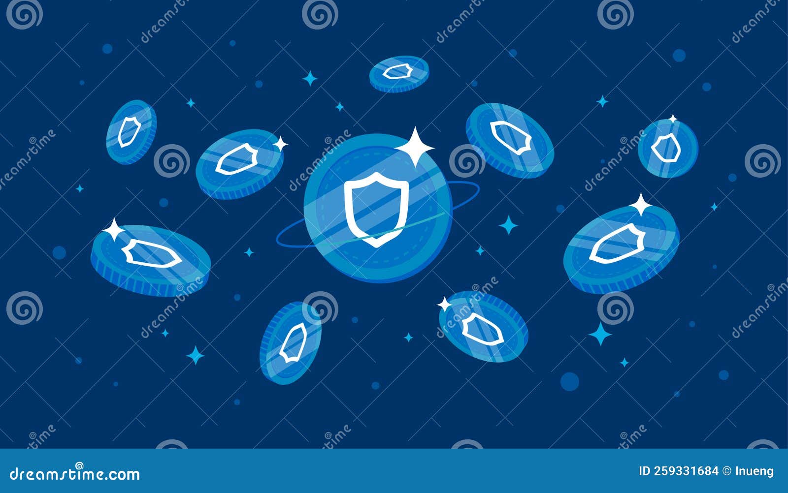 信托钱包代币从天而降. tw加密货币概念横幅背景向量例证. 插画包括有付款, 数字式, 下降, 例证- 259331684